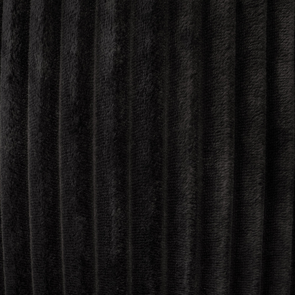 Premium Channel Charcoal Square Filled Cushion - Soft & Supportive Seat Cushion for Office Chairs, Dining Chairs, and Home Decor