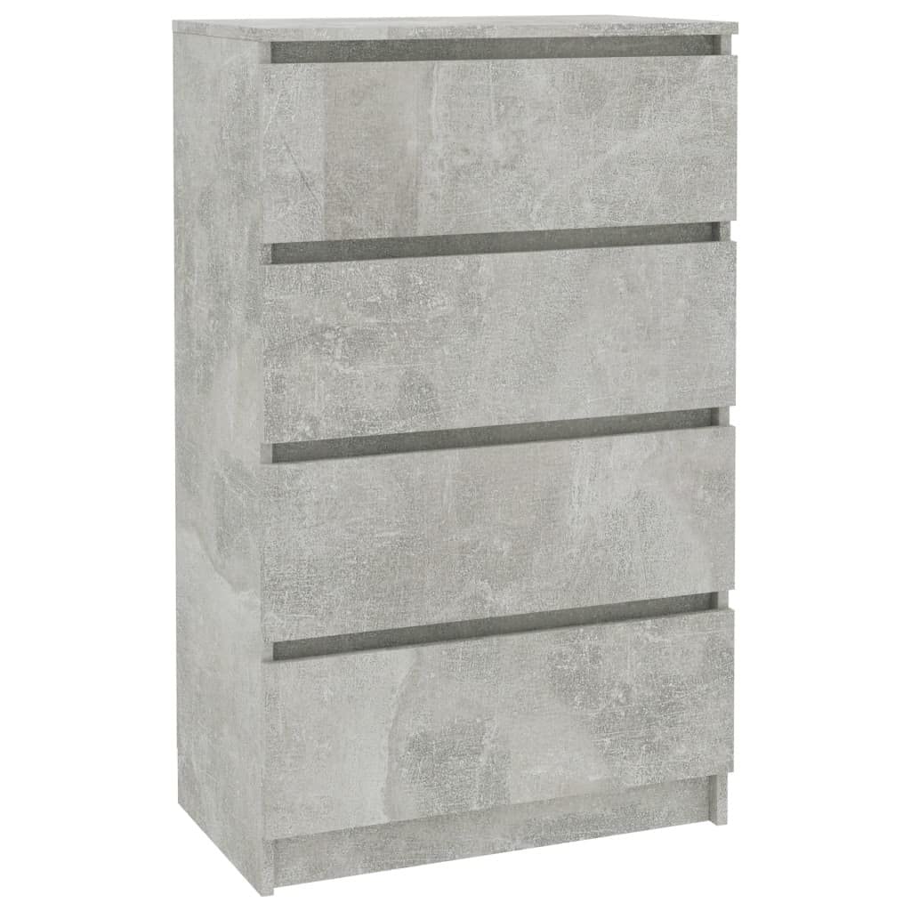 vidaX Sideboard - Engineered Wood Storage Dresser with 3 Drawers, Modern Side Cabinet for Living Room, Bedroom & Office - Available in Multiple Colors (White, Black, Brown) - Perfect for Home Organization & Stylish Storage Solutions