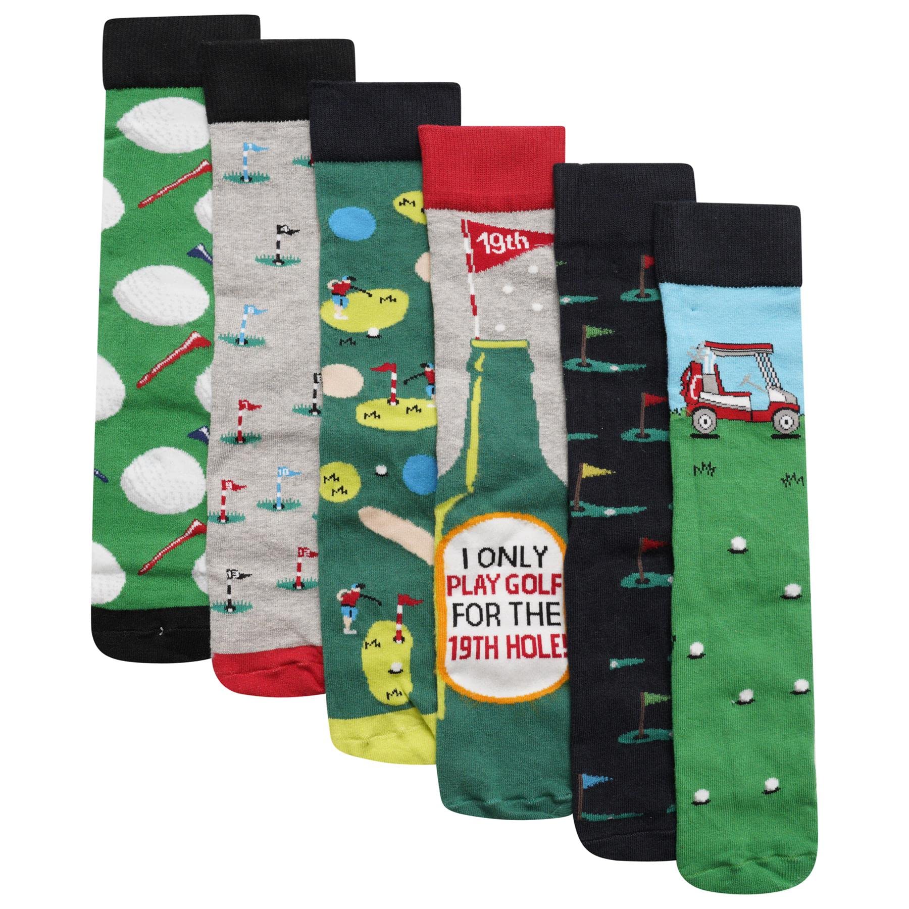 Retro Video Game Socks for Men & Boys - 6 Pack Cotton Rich Designer Socks - Perfect for Gaming, Cosplay & Geek Fashion