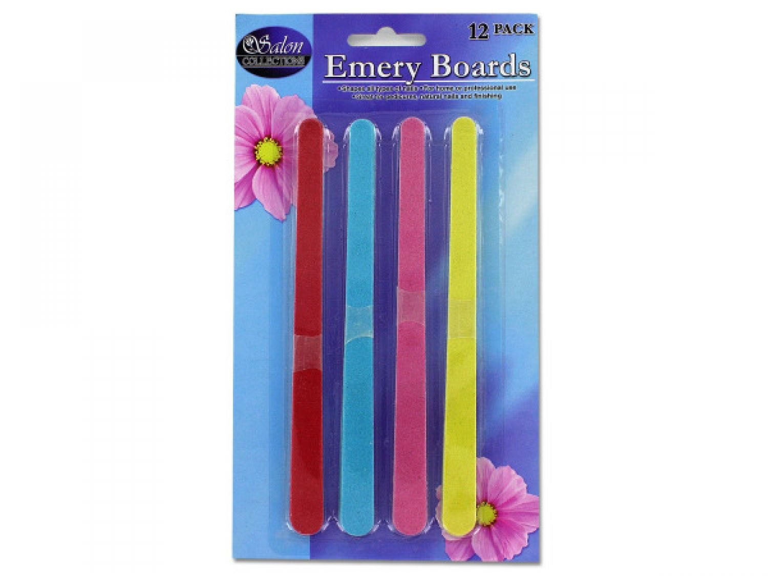 StarSun Depot 48-Piece Emery Boards Set for Manicure & Pedicure - Nail Files for Smoothing & Shaping - Perfect for Home, Salon, and Travel Nail Care