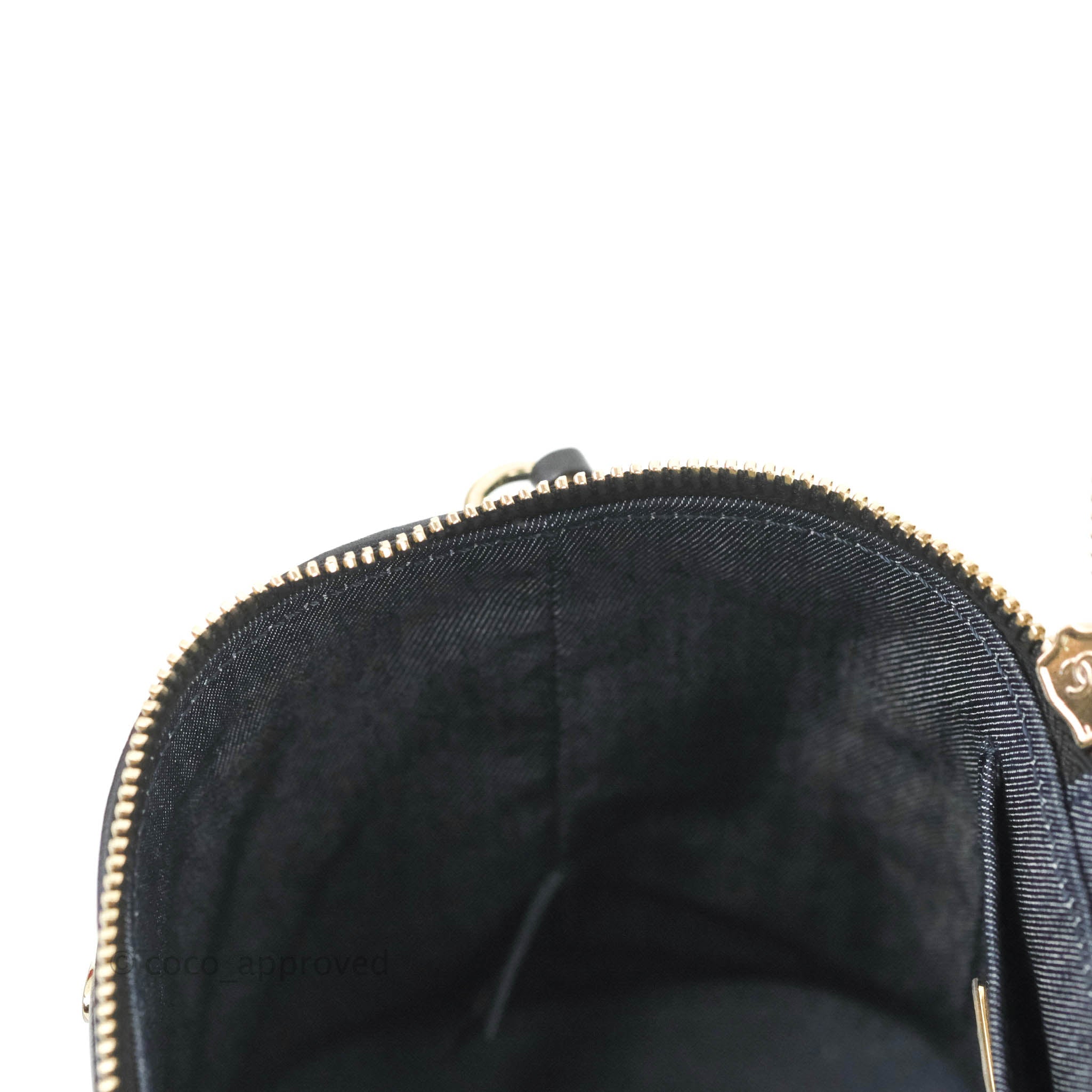 Chanel CC Mania Vanity Case in Black Lambskin with Gold Hardware - Luxury Crossbody Bag for Women, Perfect for Evening Parties & Special Occasions