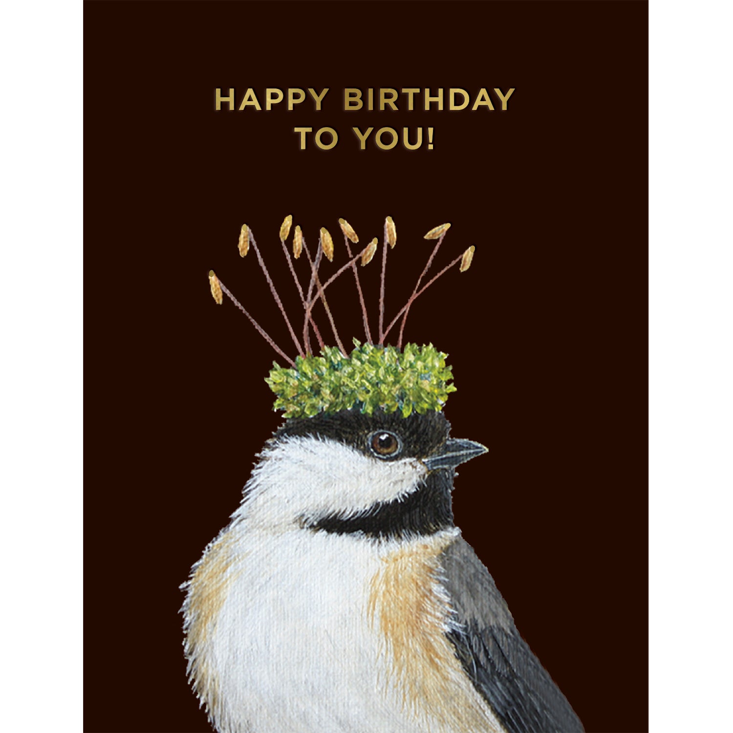 Birthday Chickadee Greeting Card - Handmade Bird Design for Birthdays, Anniversaries & Special Occasions - Perfect for Friends & Family