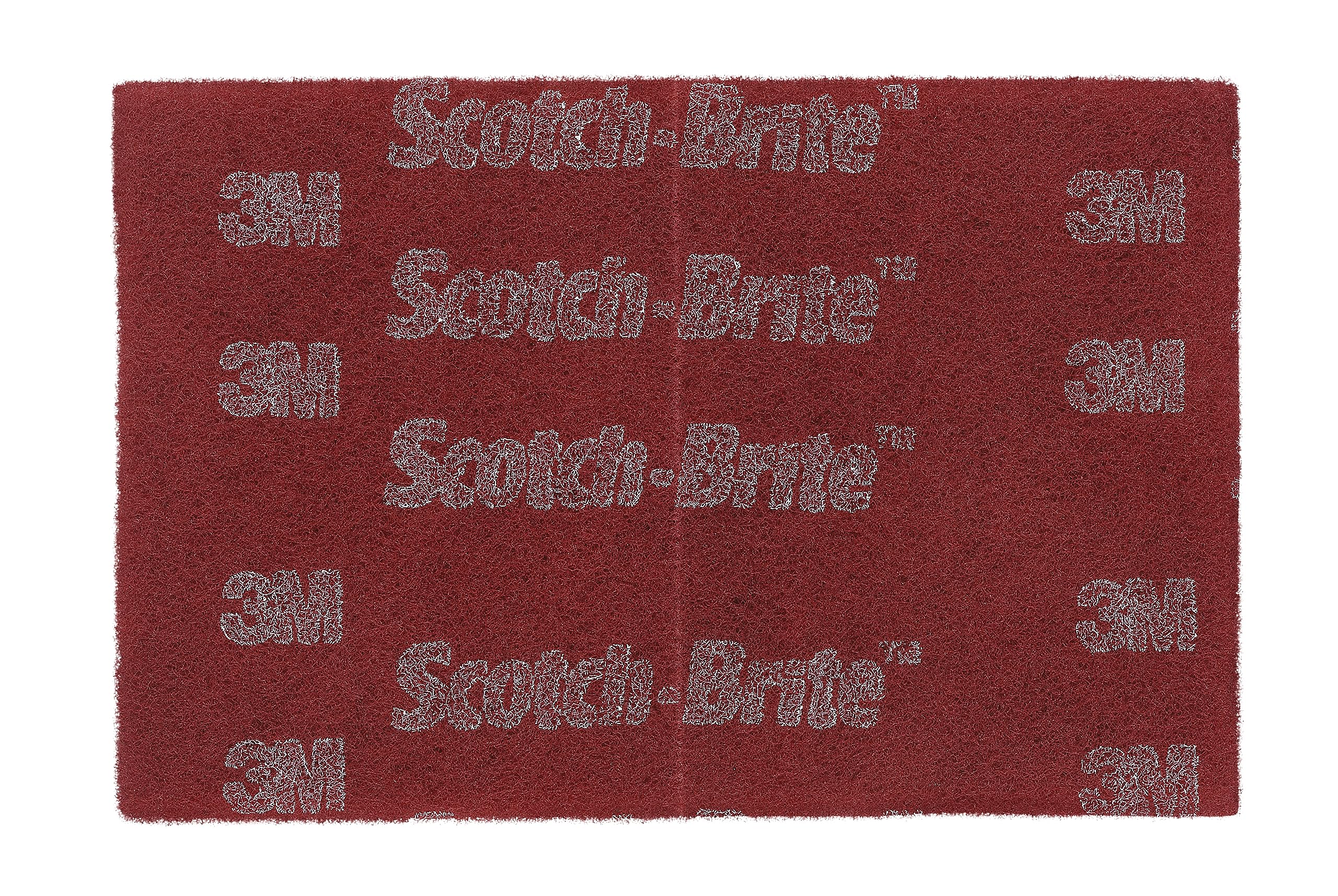 3M Scotch-Brite 7447B Pro Hand Pad - 60-Pack Fine Grade 6