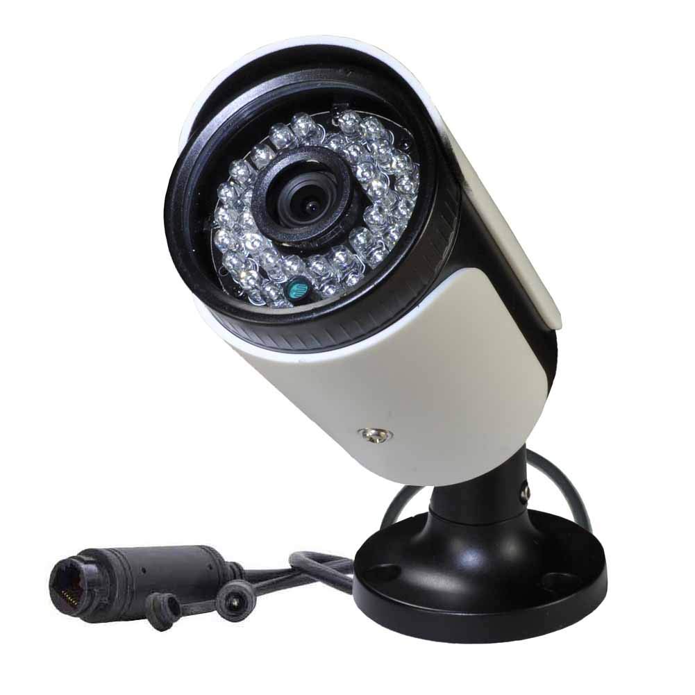 4MP POE IP Security Camera Outdoor, 4.0 Megapixel HD Network Surveillance System with 3.6mm Lens & IR Night Vision, Waterproof for Home/Business Security Monitoring