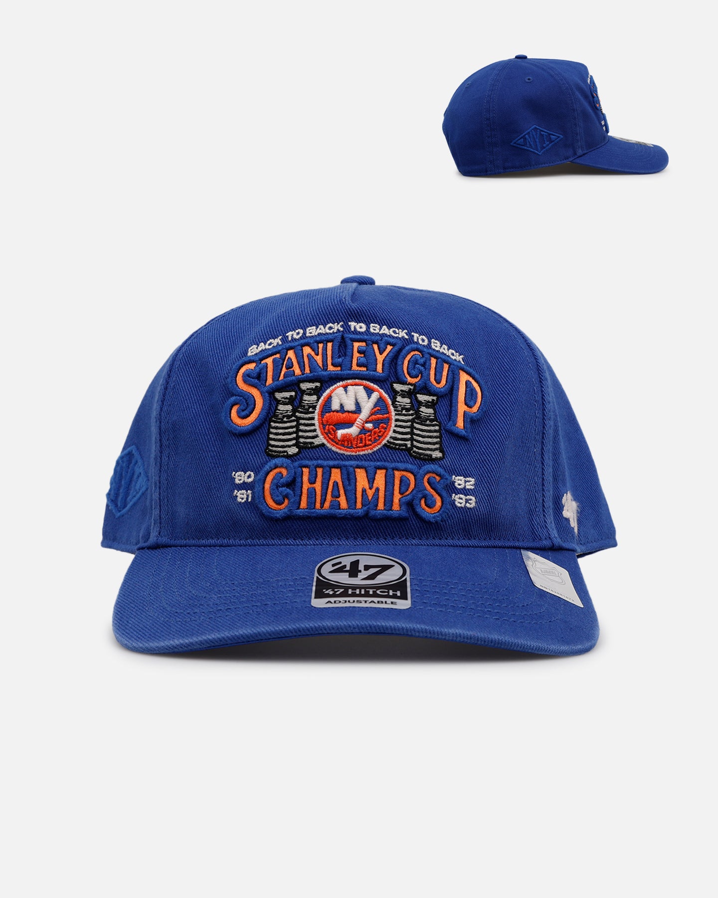 New York Islanders NHL Trophy Case Premium Hitch Snapback Cap - Blue | Official NHL Licensed Hat for Fans, Sports Events & Casual Wear