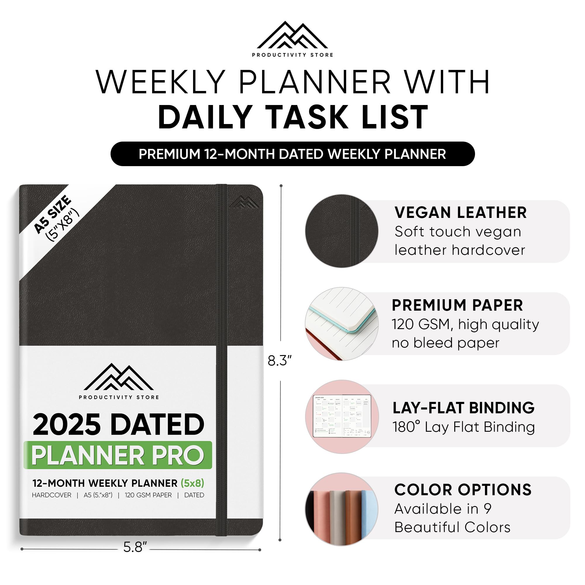 2025-2026 Productivity Planner - 5.8