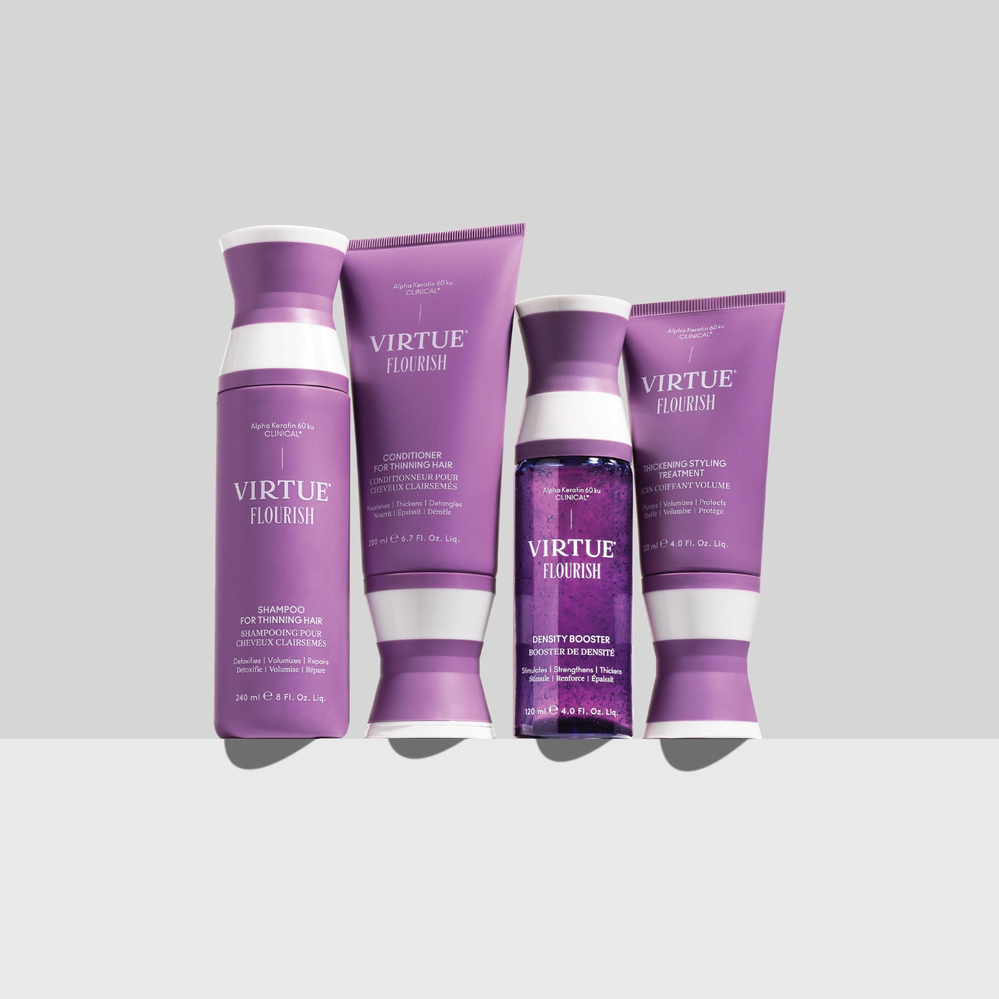 Flourish Thickening Styling Treatment for Fine Hair - Volumizing Hair Care Product for Fuller, Healthier Looking Hair - Perfect for Daily Styling & Special Occasions