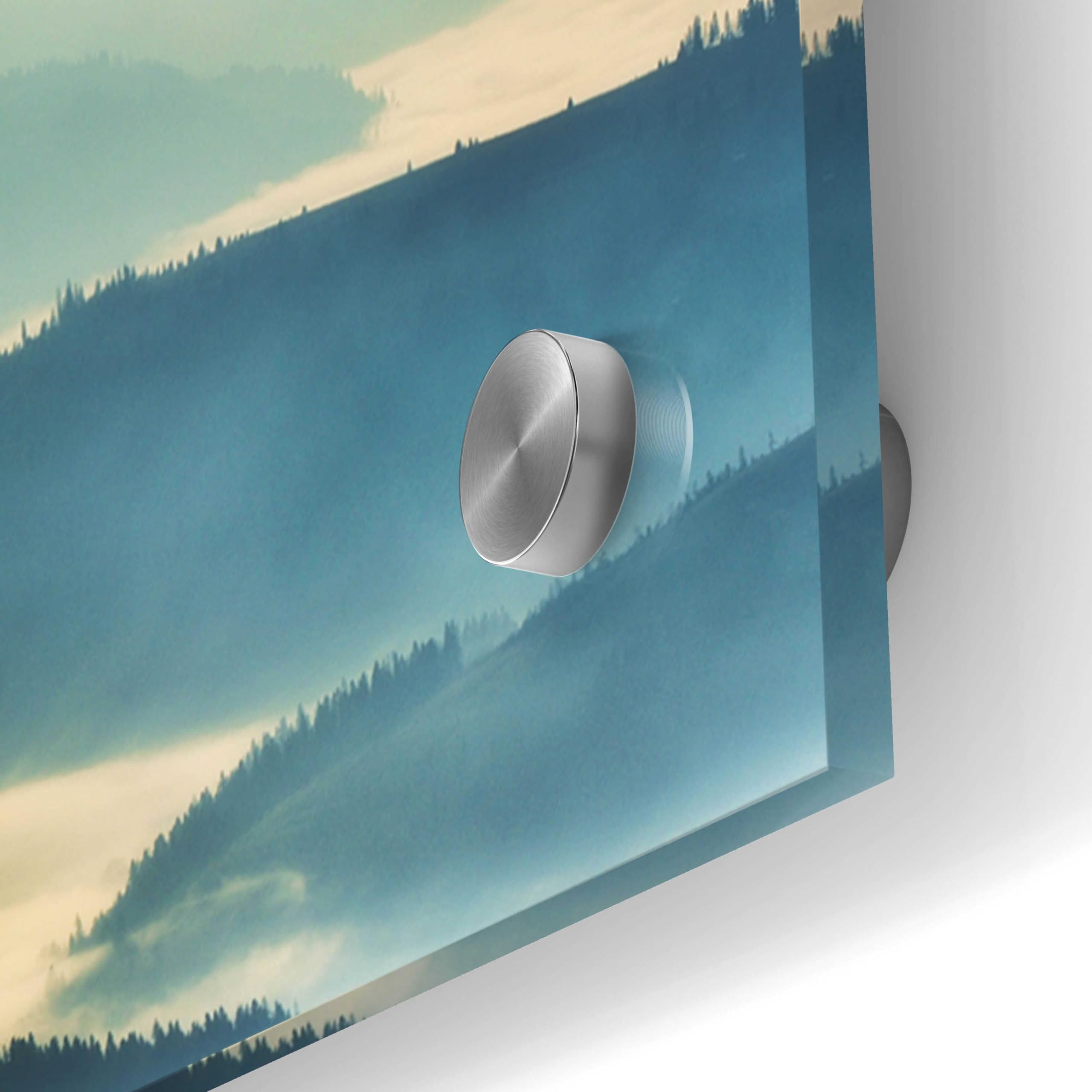 Epic Art 'The Unknown' by Epic Portfolio - Premium Acrylic Glass Wall Art Painting 48x16 Inches - Modern Home & Office Decor for Living Room, Bedroom, or Gallery Display