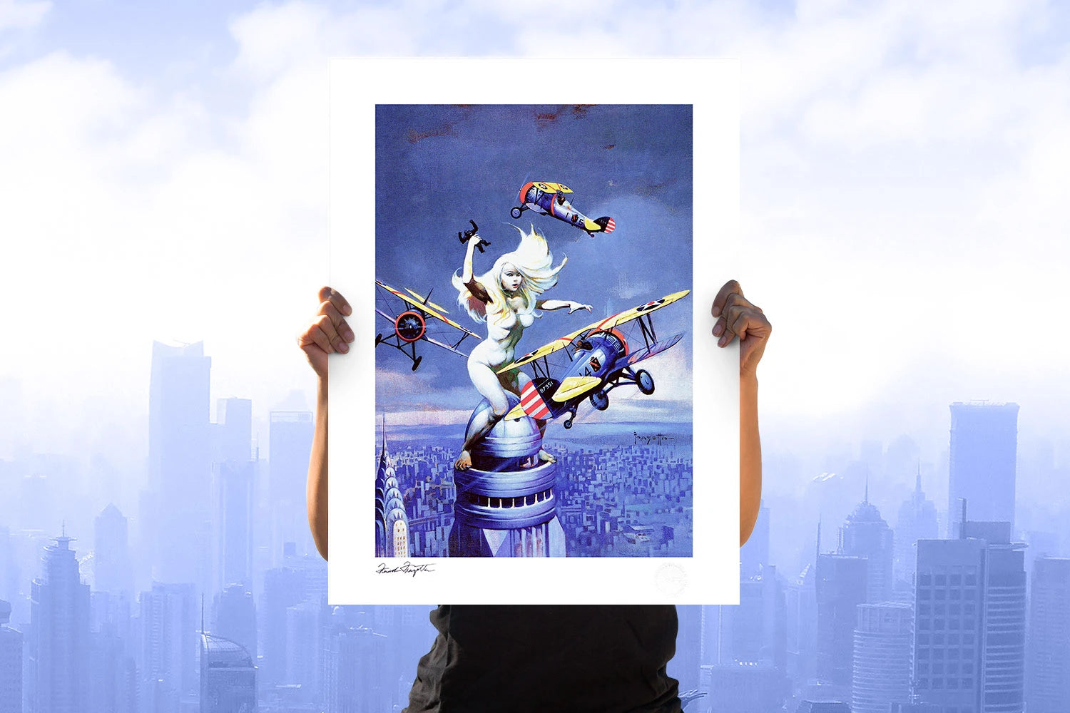 Sideshow Collectibles Queen Kong Fine Art Print - Premium Wall Decor for Home, Office & Gifts - Perfect for Movie Fans & Collectors