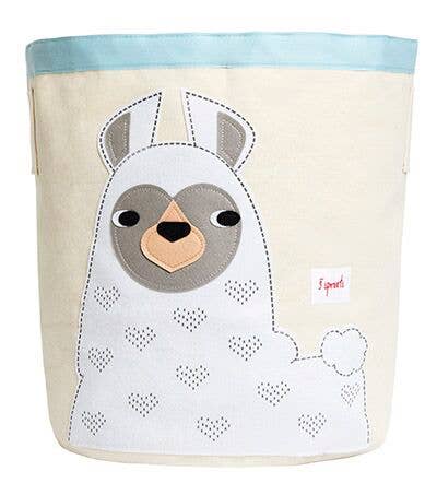 Llama Storage Bin - Cute & Durable Organizer for Kids Room, Nursery, Playroom | Perfect for Toys, Books & Clothes Storage