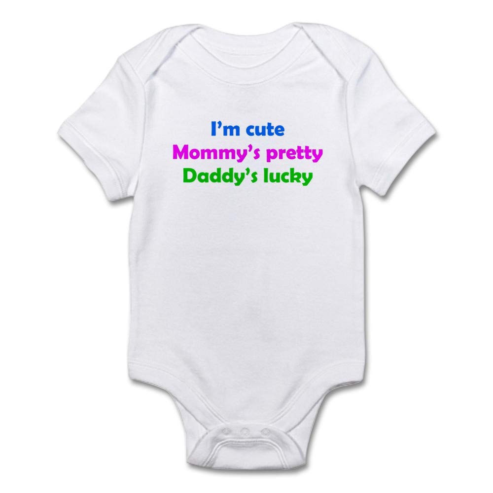 Daddy's Lucky Baby Bodysuit - Cute Infant Onesie for Newborns & Toddlers - Perfect for Birthdays, Holidays & Family Photos