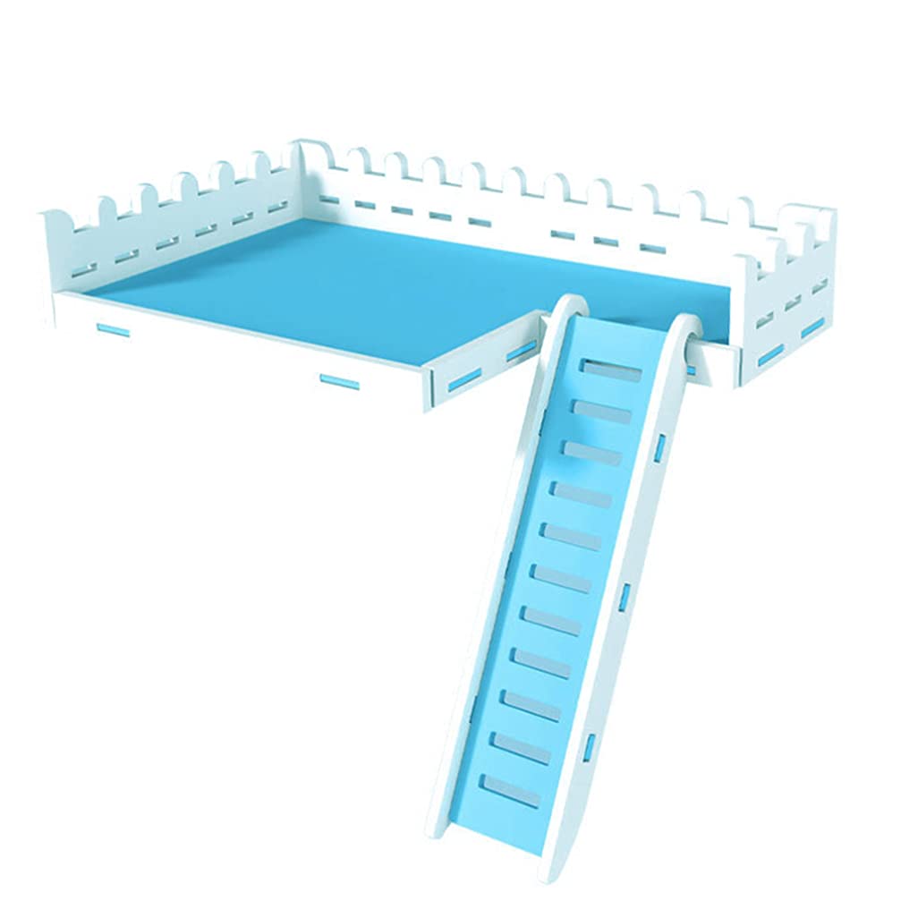 Balacoo Wooden Hamster Climbing Ladder Toy Set - Small Pet Platform & Crawling Ladder for Hamsters, Gerbils, Mice - Fun Exercise & Training Toy for Cage Enrichment - Perfect for Small Animal Playtime & Cage Accessories