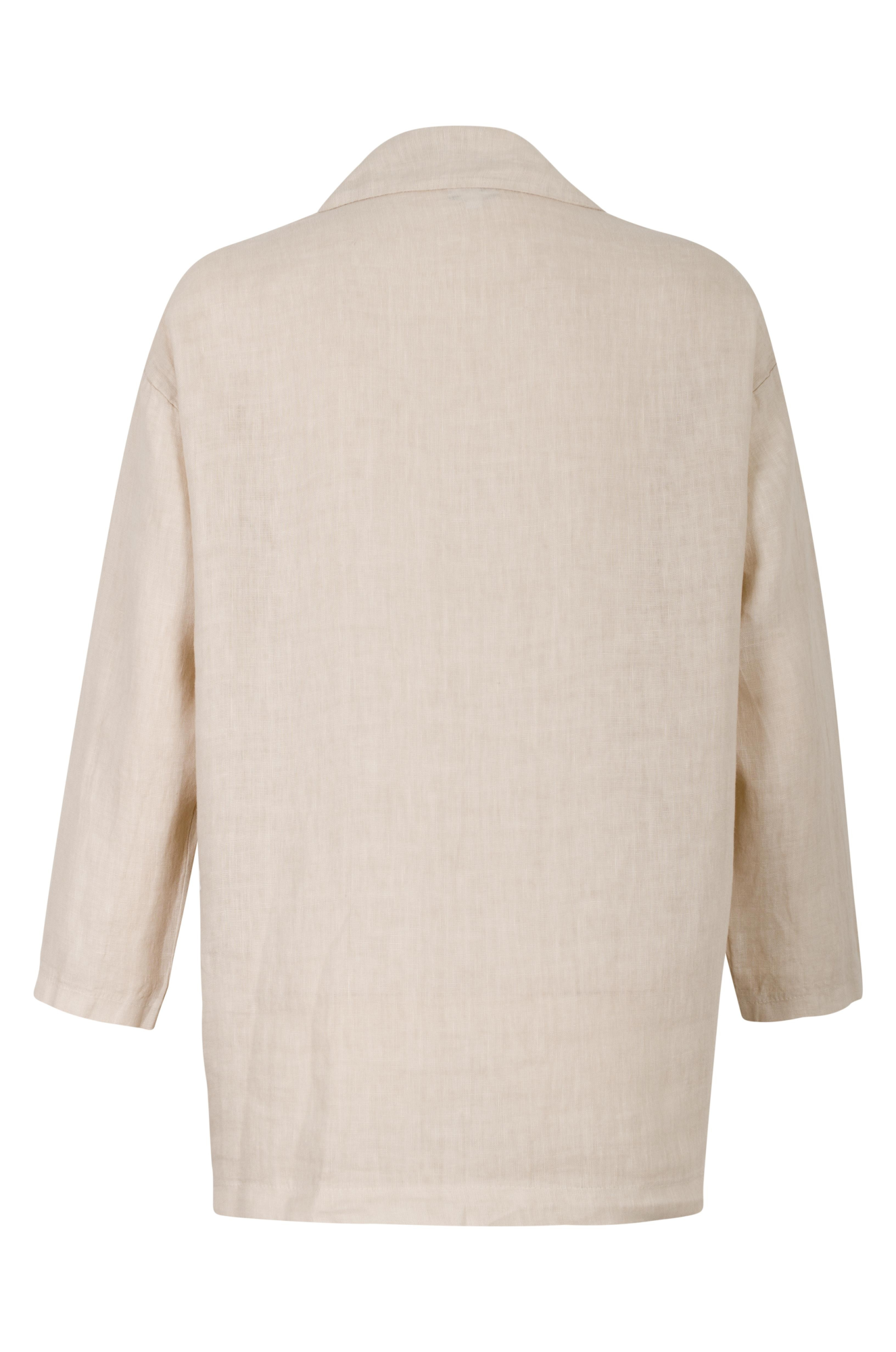 100% Linen Jacket for Women - Italian Made Lightweight Summer Blazer | SAND 0205A1 | Perfect for Beach Vacations, Office Wear & Casual Outings