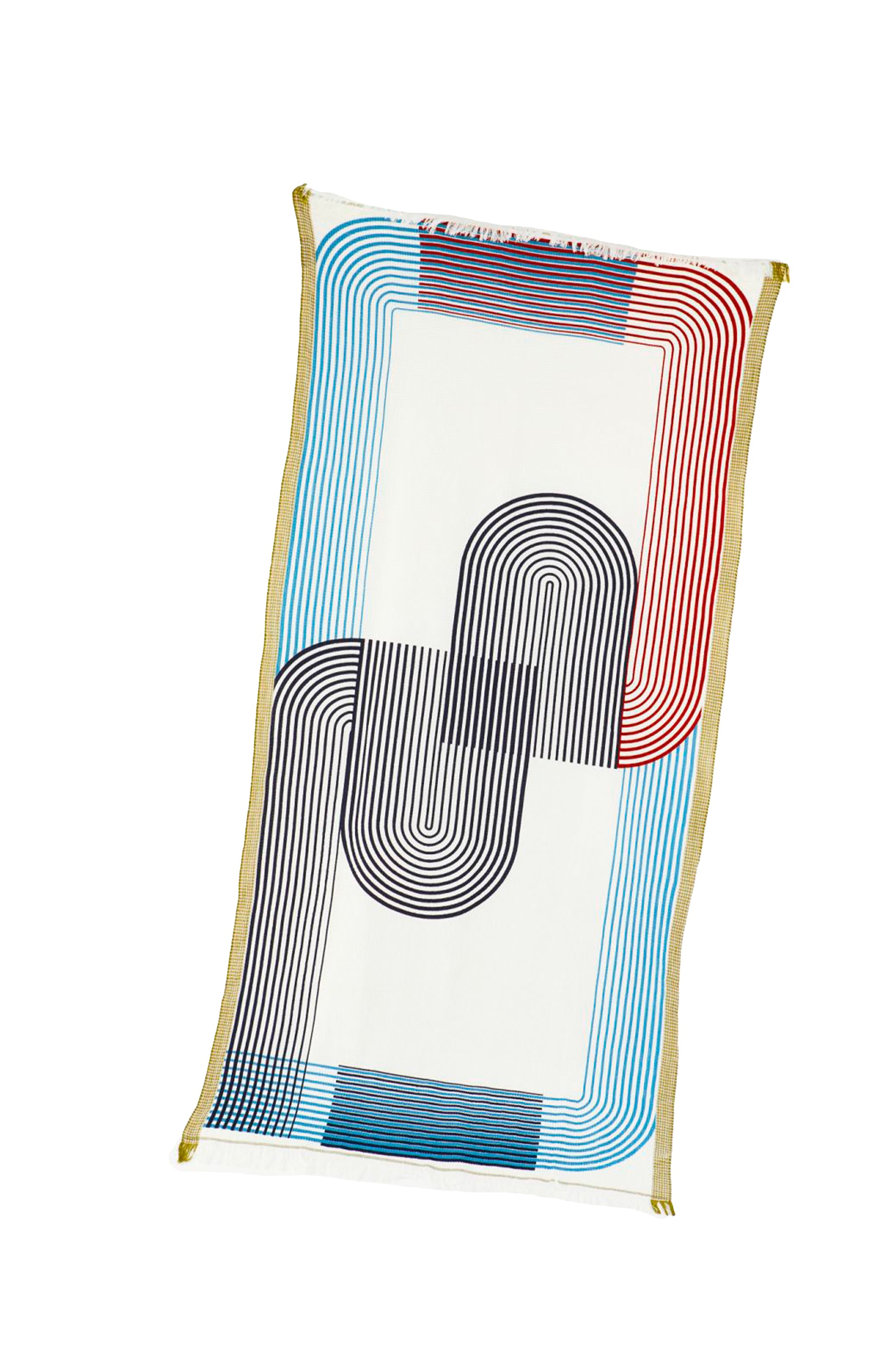 Premium Husk Beach Towel - Soft, Quick-Dry & Sand-Resistant - Perfect for Pool, Beach & Outdoor Adventures - Blue