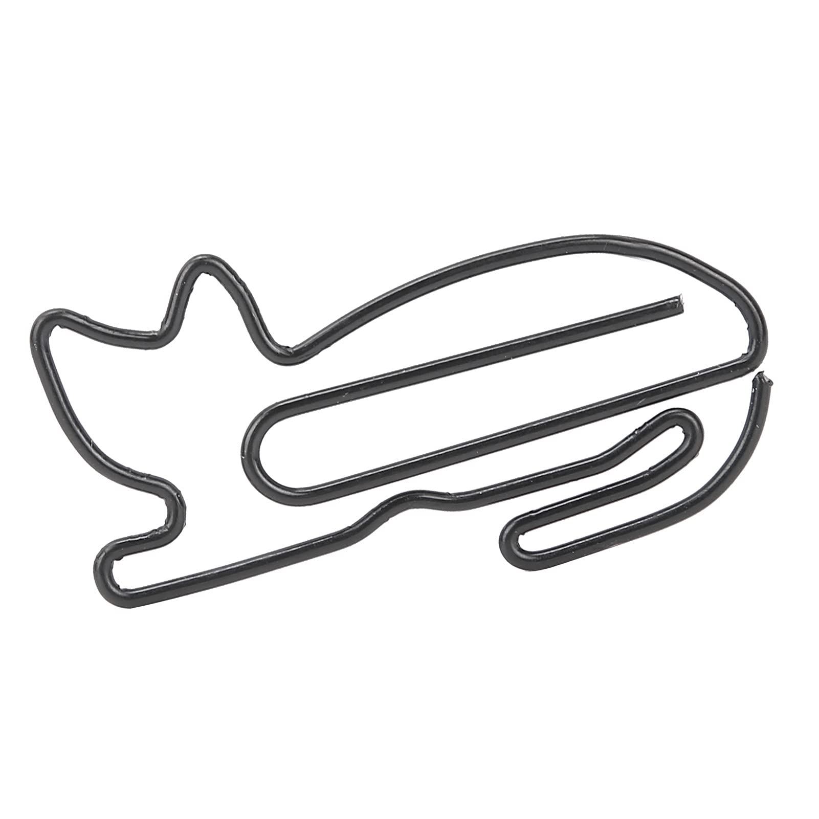 30PCS Cat-Shaped Paper Clips - Rustproof Wire Note Holders for Office, School & Home Organization | Cute Stationery Supplies for Notebooks, Documents & Bulletin Boards