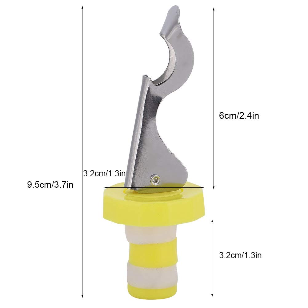 Premium Wine Bottle Plug Stopper with Comfortable Handle - Airtight Seal for Red, White & Sparkling Wine - Essential Bar, Kitchen & Home Accessory for Parties, Gifts & Everyday Use
