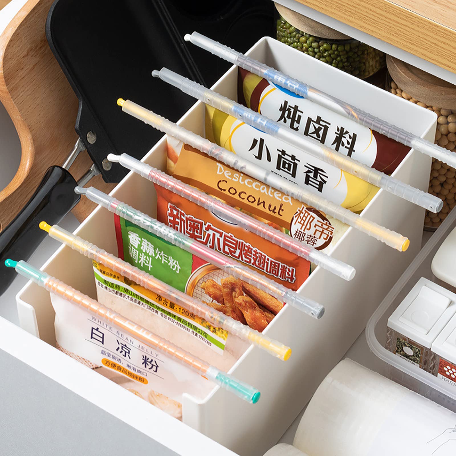 Reusable Bag Sealer Clips - Airtight Food Storage for Snacks & More (12 Pcs) - Kitchen & Travel Use