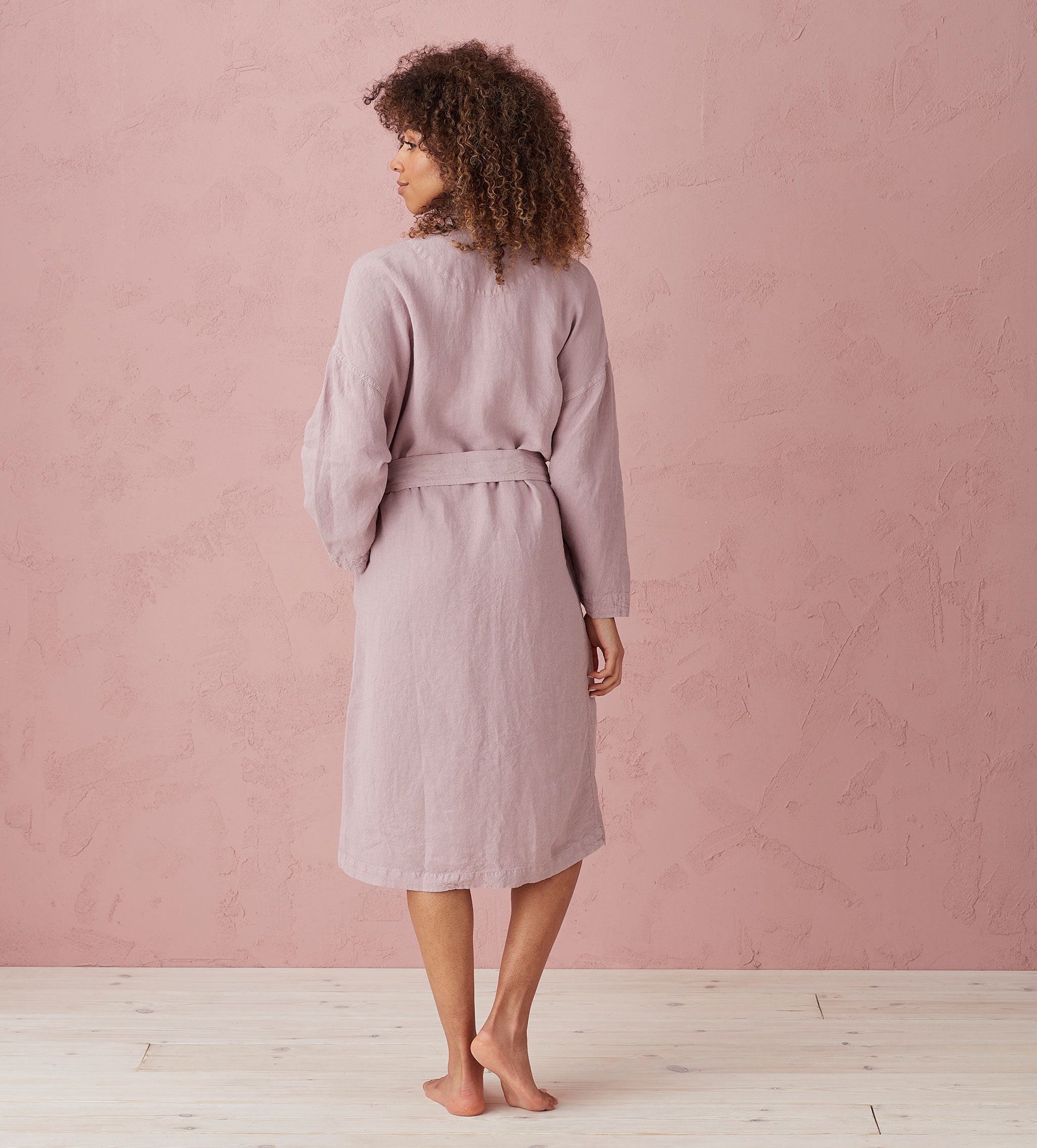 Vintage Rose 100% Linen Nightwear for Women - Soft & Breathable Sleepwear Set - Perfect for Summer Nights & Relaxing at Home