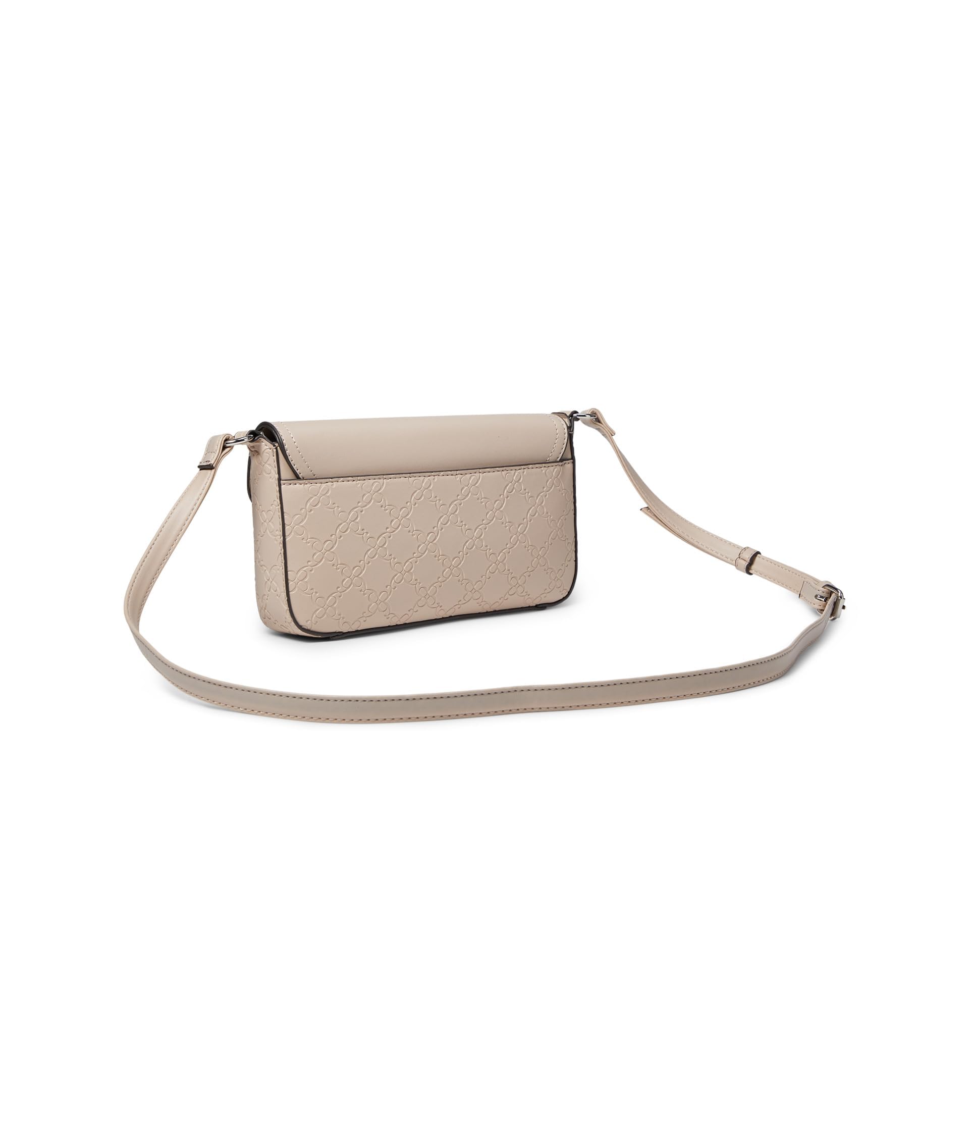Nine West Bowie Mini Crossbody Flap Bag - Soft Marble Leather Purse for Women | Stylish Everyday Shoulder Bag for Work, Travel & Date Night