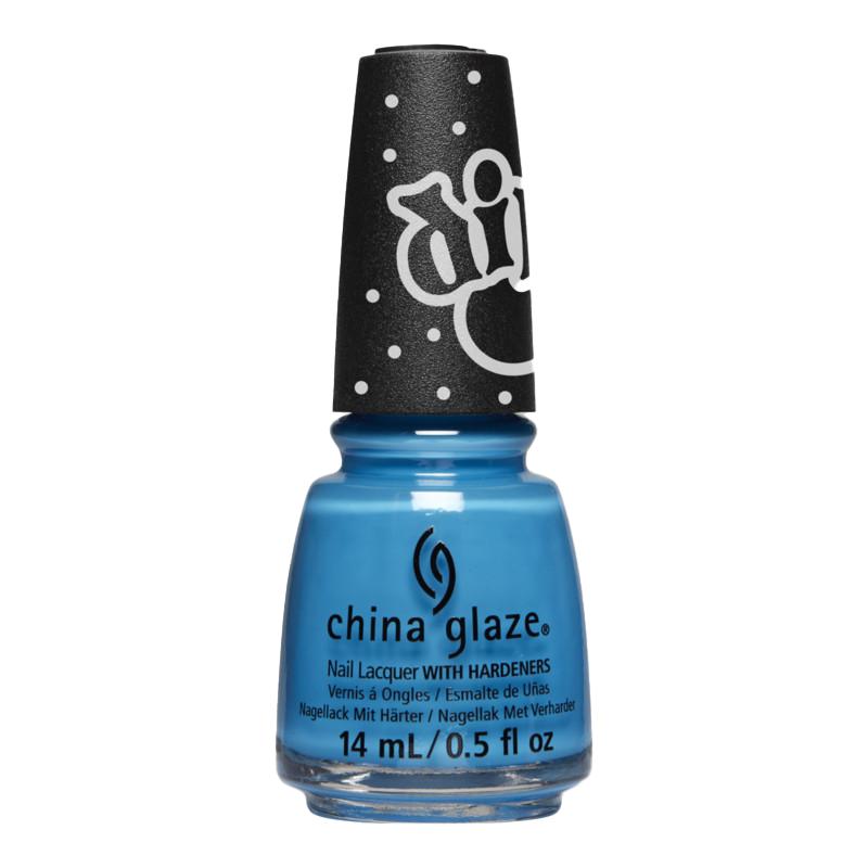 China Glaze Blue Raspberry Ice Nail Polish - 0.5 oz / 15ml (#85214) - Long Lasting Gel Finish for Manicures & Pedicures - Perfect for Summer Nails, Salon Quality at Home