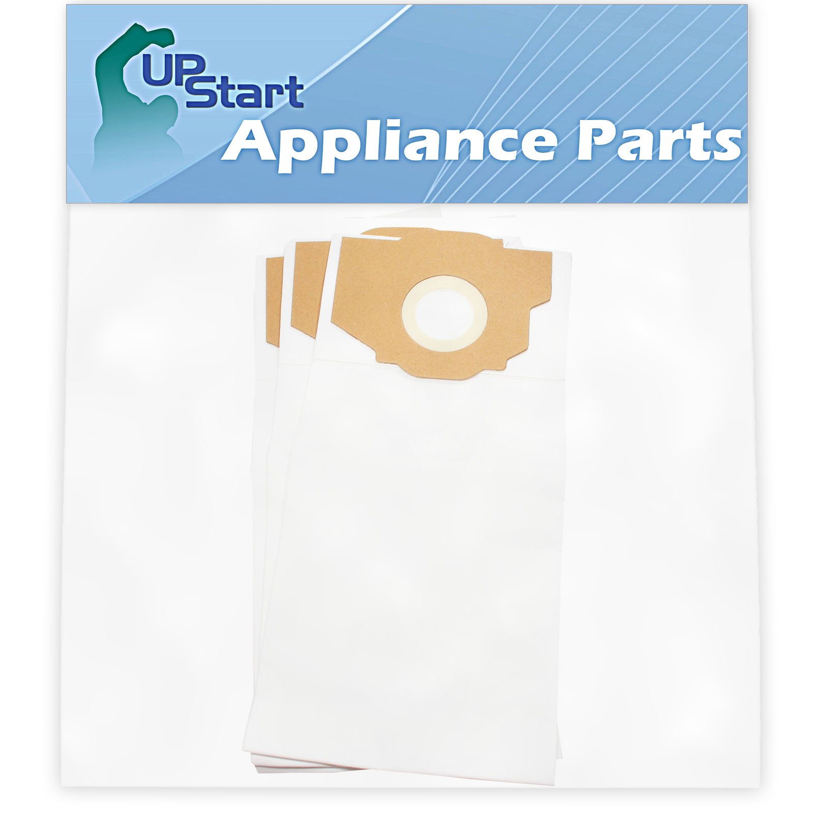 Upstart Battery 6-Pack Replacement Vacuum Bags & 4 HEPA Filters for Eureka 4874AT - Compatible with Eureka Style RR Vacuum Bags & HF-2 Filter - Perfect for Home Cleaning, Pet Hair Removal, and Allergen Reduction
