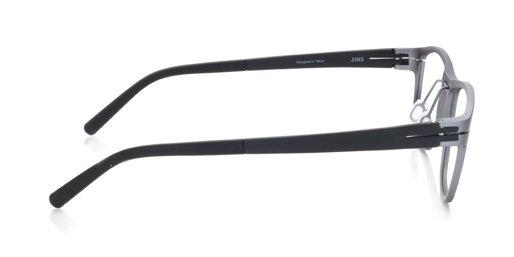 JINS Design Project x Alberto Meda 289 92 Eyeglasses - Lightweight Titanium Frame with Blue Light Blocking Lenses for Work & Digital Eye Strain Relief