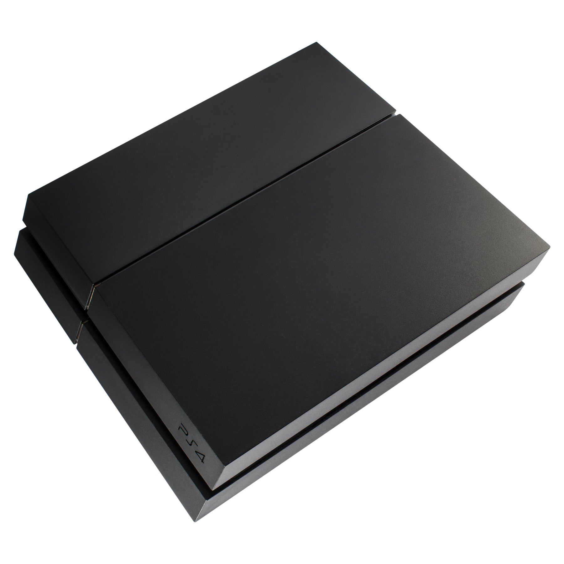 eXtremeRate Matte Black HDD Bay Cover Replacement for PS4 Console - Hard Drive Shell Case Faceplate (Model P4G010) | Durable Protection & Easy Installation for Gaming Setup