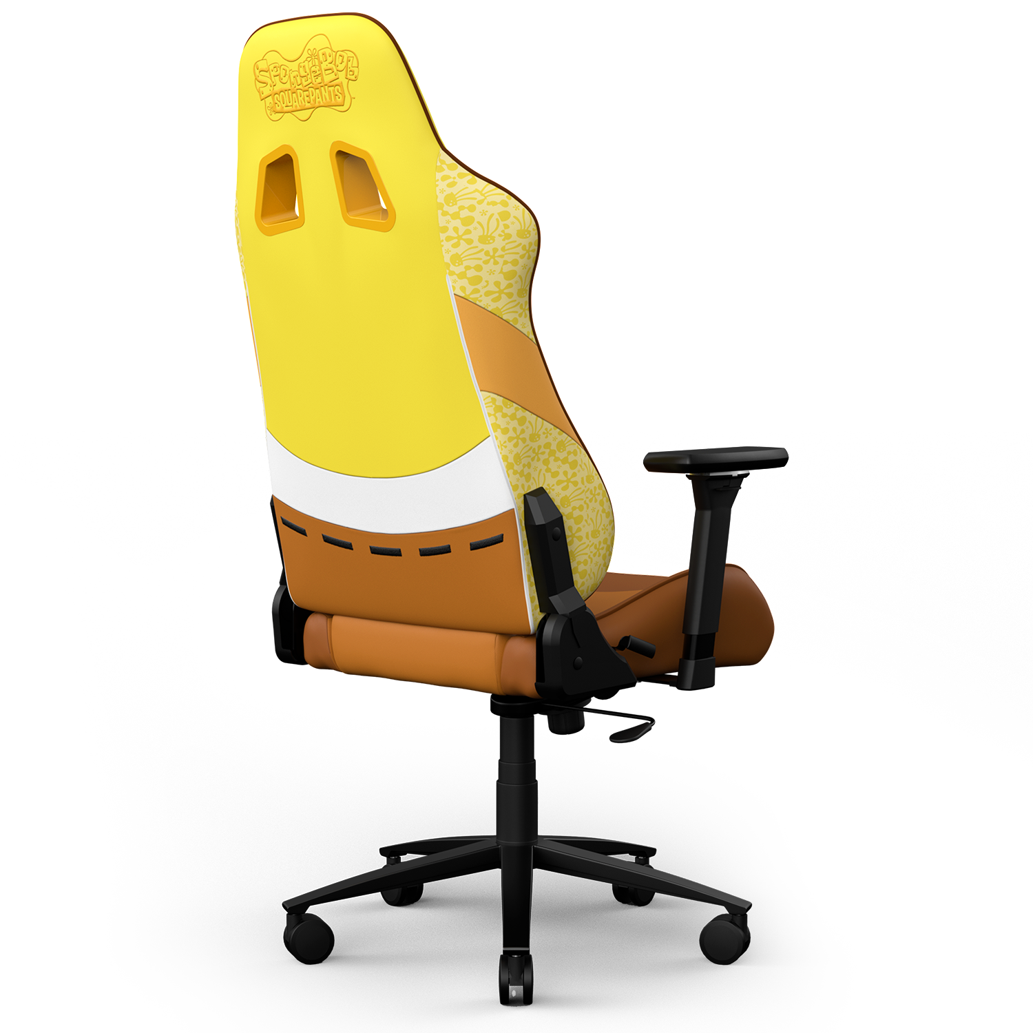 SpongeBob SquarePants Gaming Keyboard and Ergonomic Chair Set - Perfect for Gamers, Streamers & Anime Fans - Home Office & Gaming Room Setup