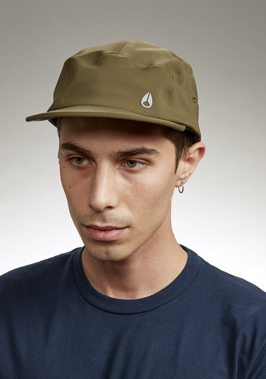 Mikey Tech Strapback Hat - Adjustable Snapback Cap for Men & Women - Moss Green Outdoor Baseball Hat for Sports, Hiking & Casual Wear