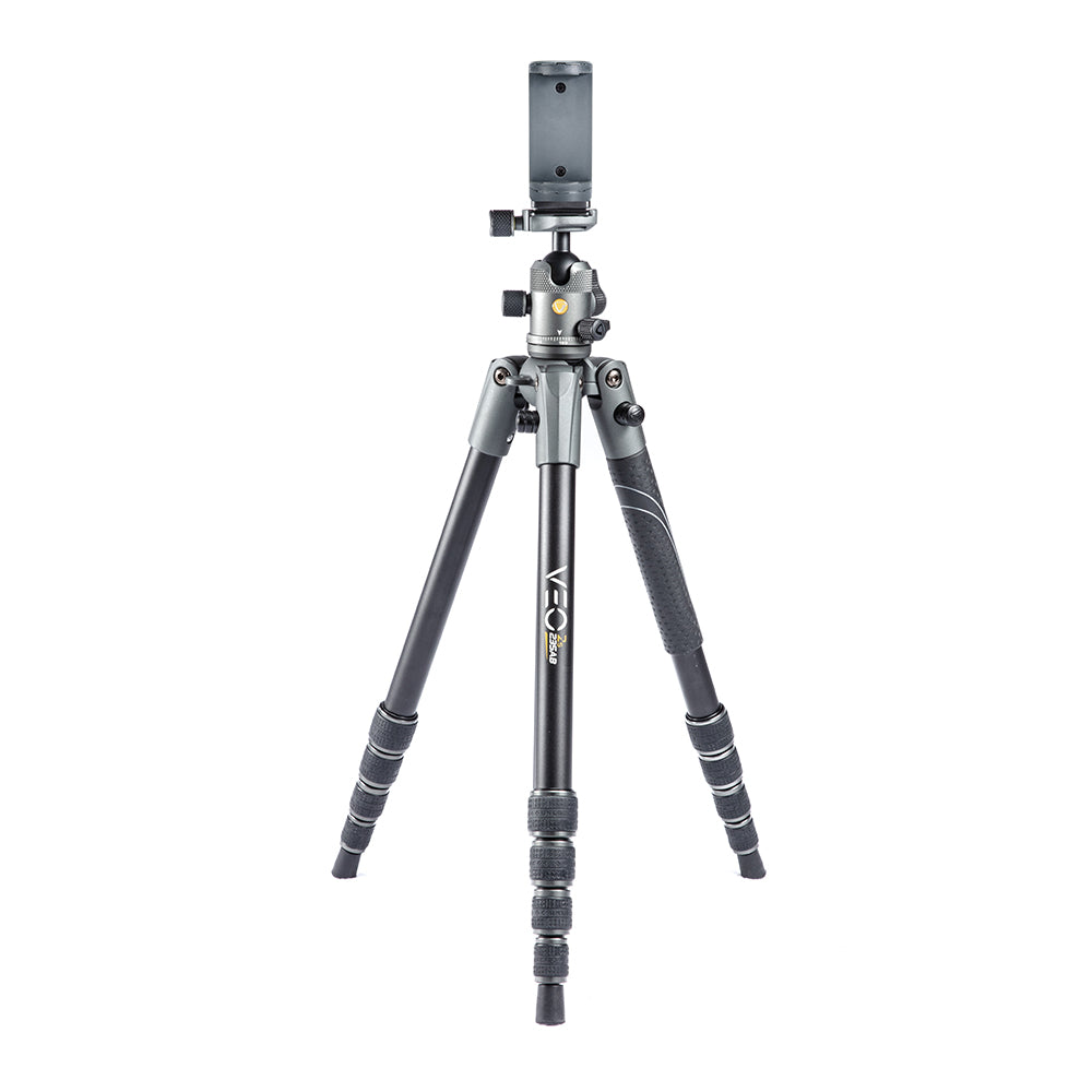 VEO 2S 235AB Lightweight Aluminum Travel Tripod & Monopod with 360° Ball Head - 13.2lbs/6kg Load Capacity - Perfect for Travel Photography, Hiking & Outdoor Adventures