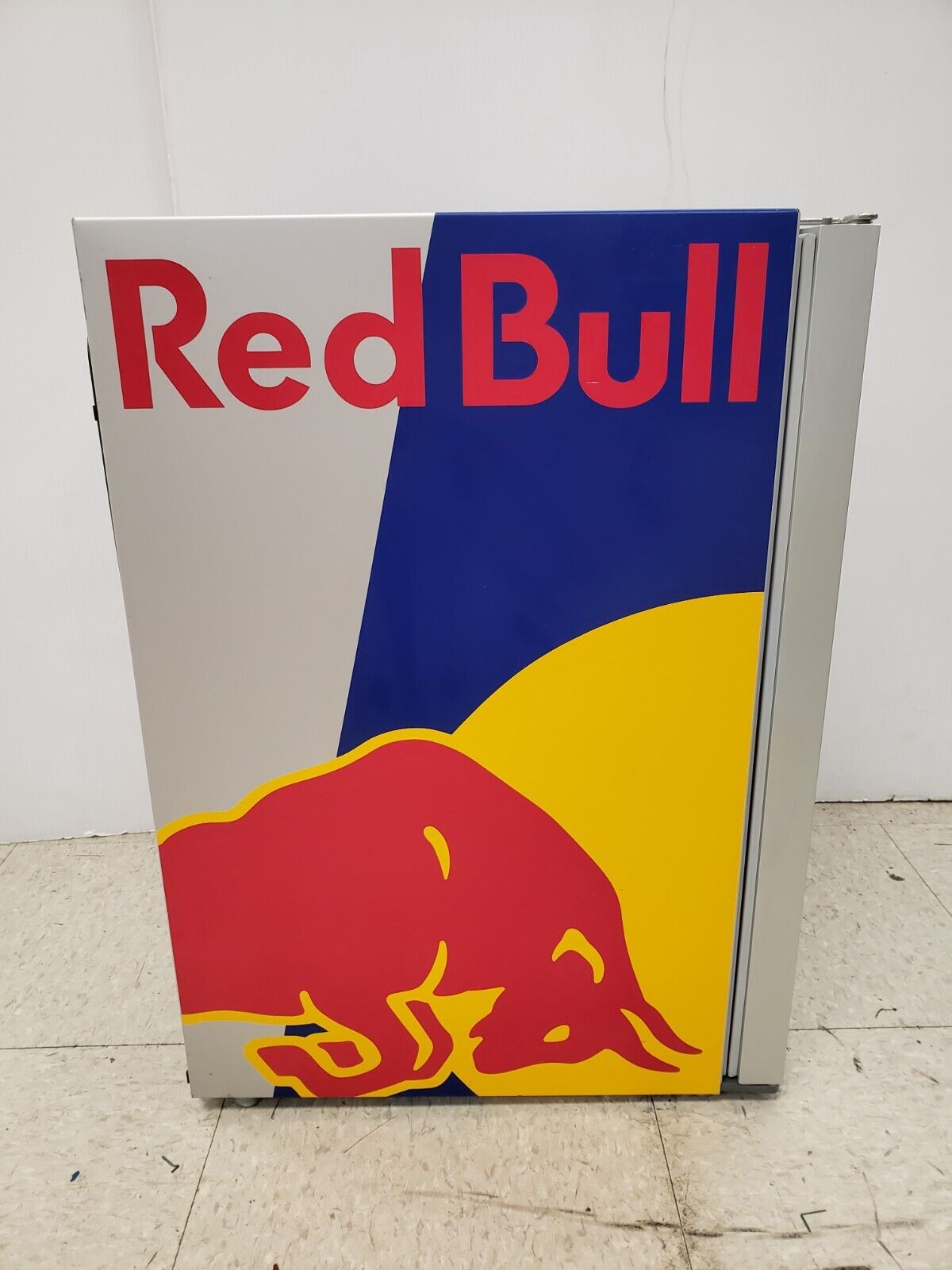 Vestfrost VC206484016 RedBull Mini Fridge - Compact Beverage Cooler for Energy Drinks, Beer, Soda - Perfect for Home, Office, Dorm Room & Gaming Setup