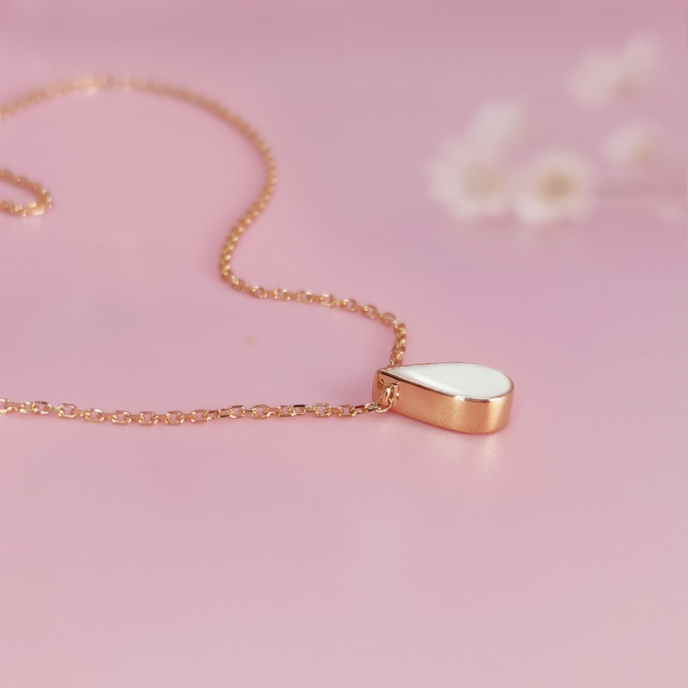 Serenity Droplet Breast Milk Jewelry - Handmade Keepsake Necklace for Moms | Perfect for Mother's Day Gifts, Baby Shower Presents & Memorial Jewelry
