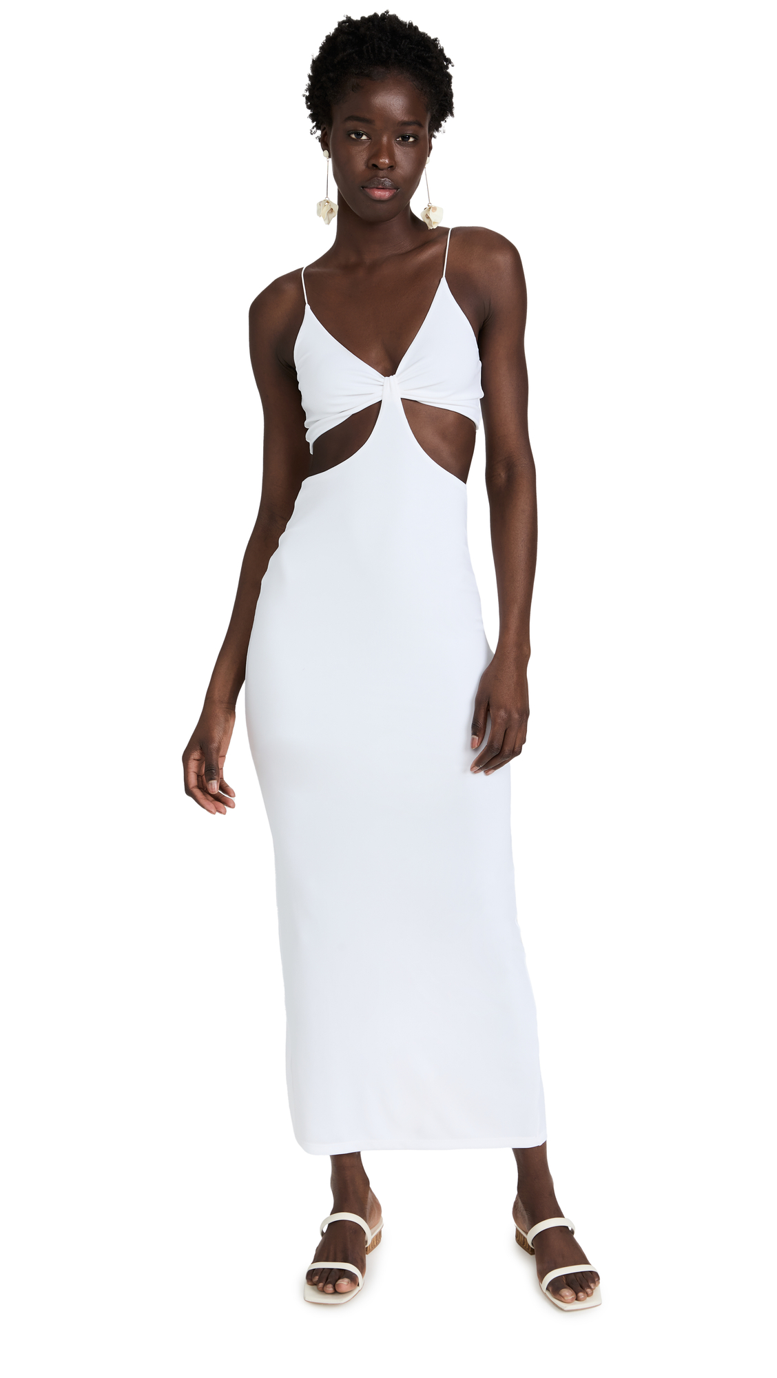 Alice + Olivia Women's Havana Cut Out Dress - Floral Print Summer Party Dress for Weddings, Cocktails & Beach Vacations