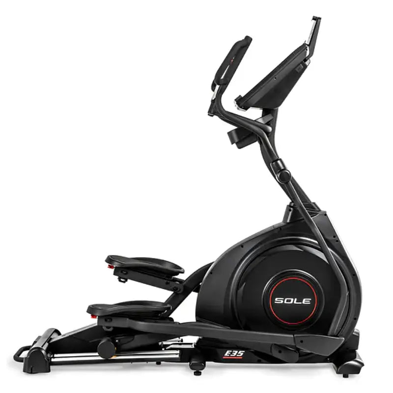 SOLE E35 Elliptical Machine - Low Impact Cardio Trainer for Home Gym | Perfect for Indoor Fitness, Weight Loss & Full-Body Workout