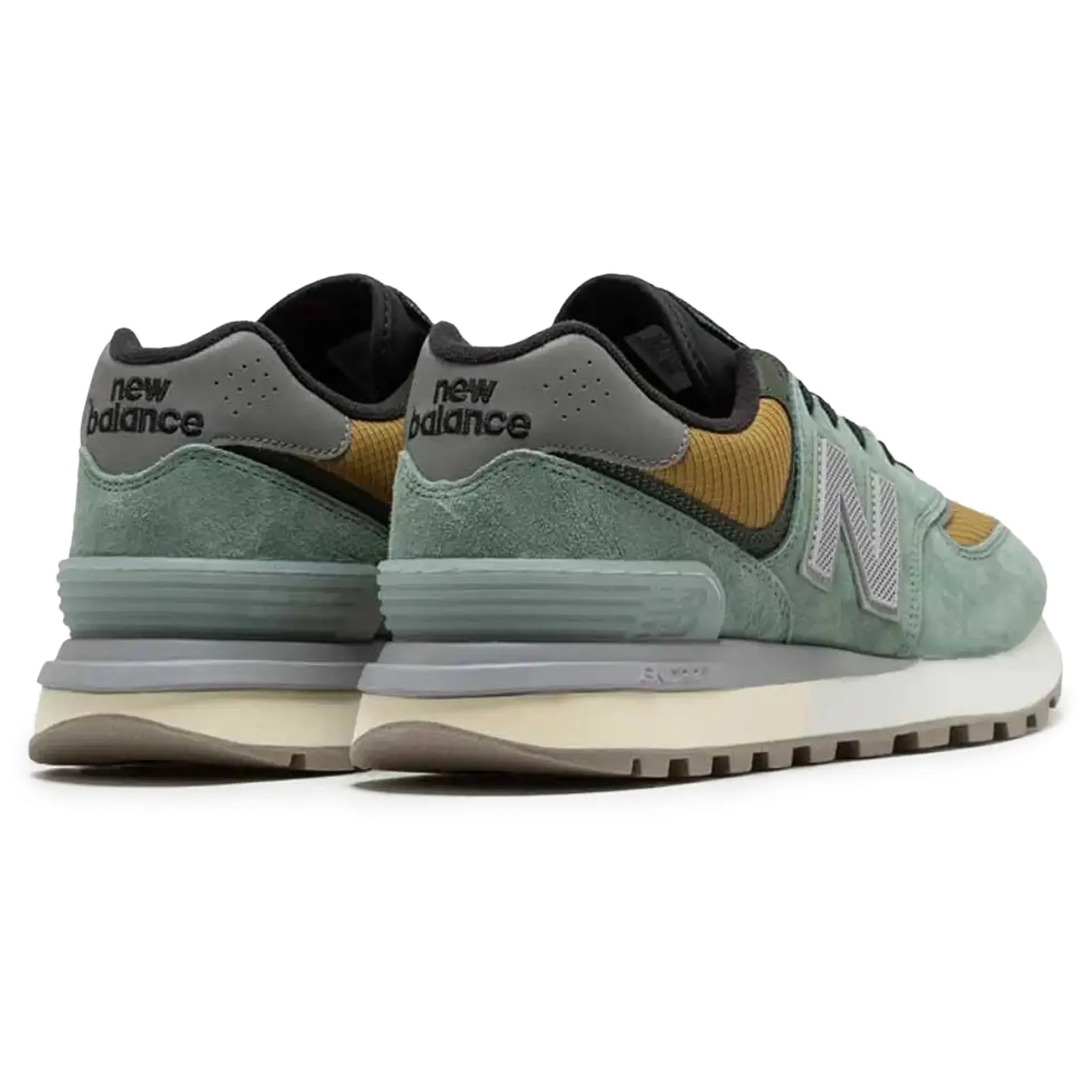 Stone Island x New Balance 574 Legacy Light Green Sneakers - Men's Casual Running Shoes for Streetwear & Urban Fashion