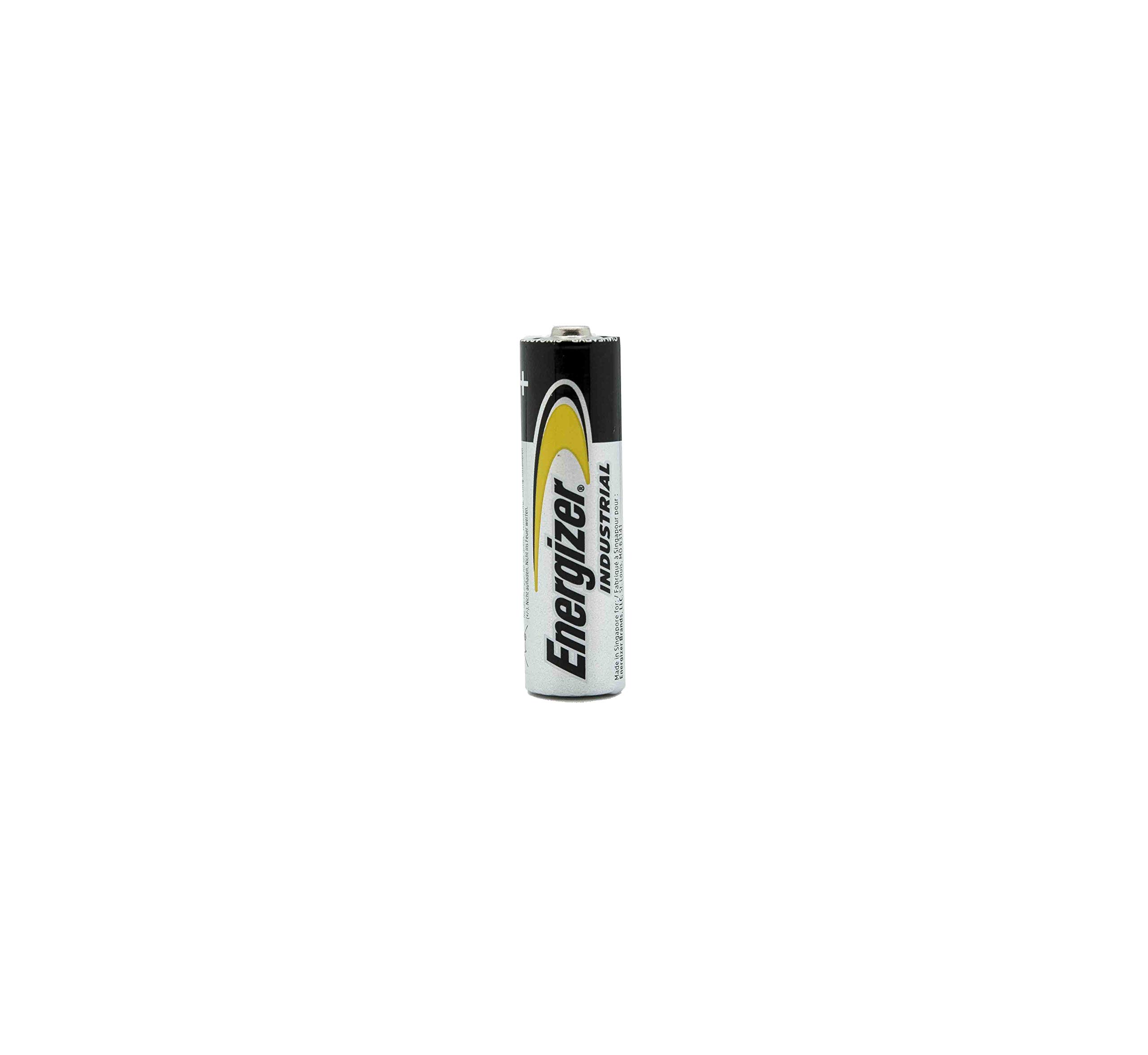 Energizer Industrial Alkaline AA Batteries (24 Pack) - Long-Lasting Power for Toys, Flashlights & Electronics - EN91 Model