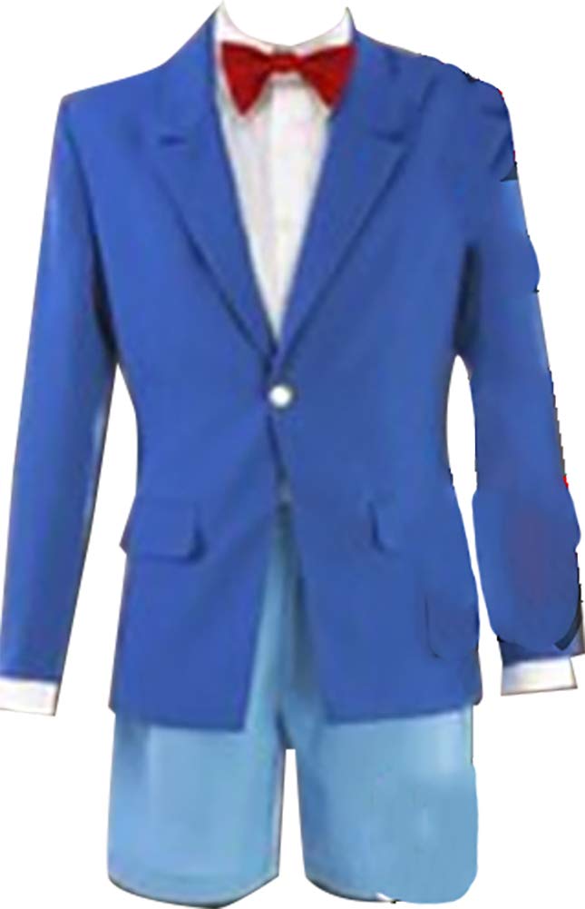 Detective Conan Edogawa Conan Anime Cosplay Costume - Official Licensed Outfit for Halloween, Comic Con & Cosplay Events