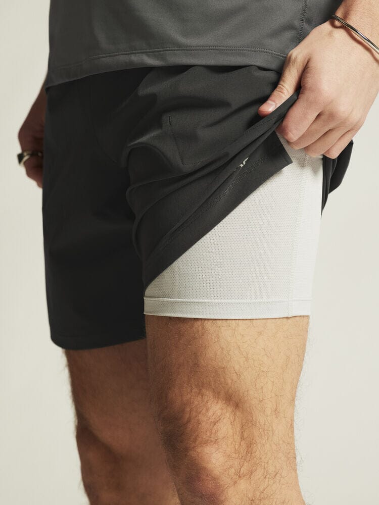 Men's ADV Essence 2-in-1 Running Shorts with Built-in Liner - Quick Dry, Breathable & Lightweight for Gym, Hiking & Outdoor Activities