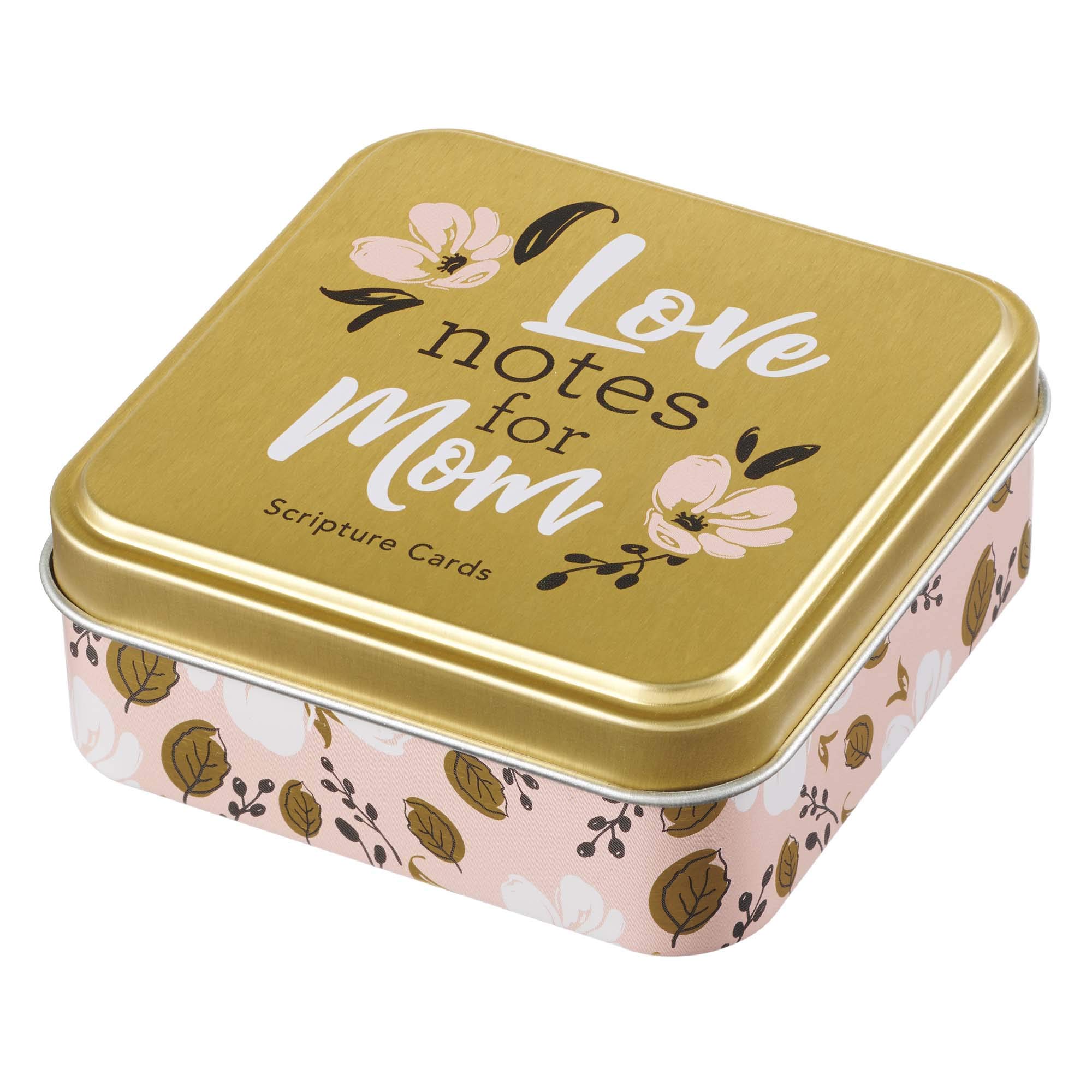 Christian Art Gifts Scripture Prayer Cards in Tin Box - 50 Double Sided Bible Verse Cards | Inspirational Love Notes for Mother's Day, Birthday & Encouragement Gifts | Perfect for Daily Devotion, Prayer Journal & Faith-Based Encouragement