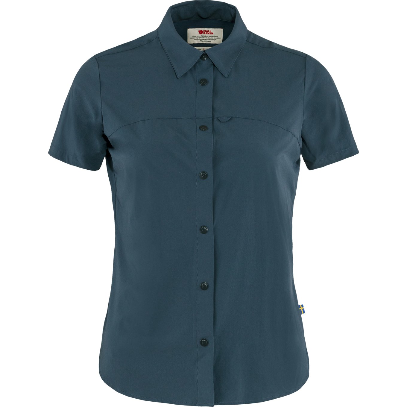 Fjallraven High Coast Lite Short Sleeve Shirt for Women - Lightweight Outdoor Travel & Hiking Top - Perfect for Camping, Backpacking and Summer Adventures