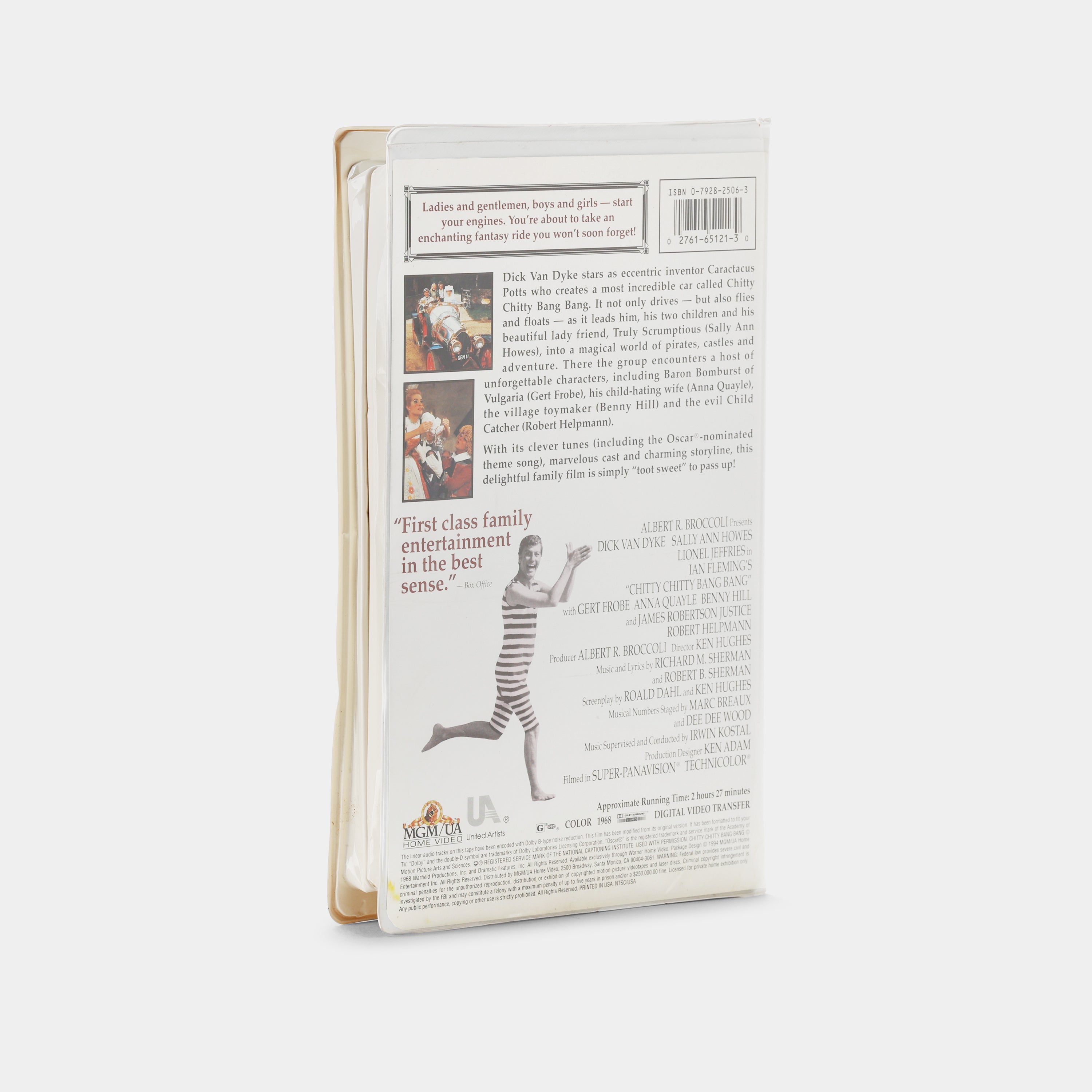 Chitty Chitty Bang Bang Classic Family Movie VHS Tape - Perfect for Nostalgic Movie Nights & Vintage Collectors