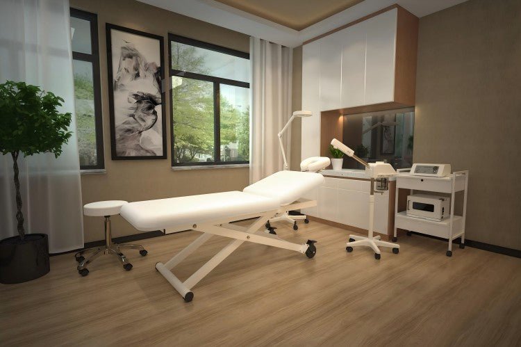 Silverfox One Motor Electric Massage Bed 2210A - Portable Full Body Massager for Home & Office Use - Relieves Back Pain, Muscle Tension & Stress - White (WHT) - Perfect for Relaxation, Physical Therapy & Spa Treatments