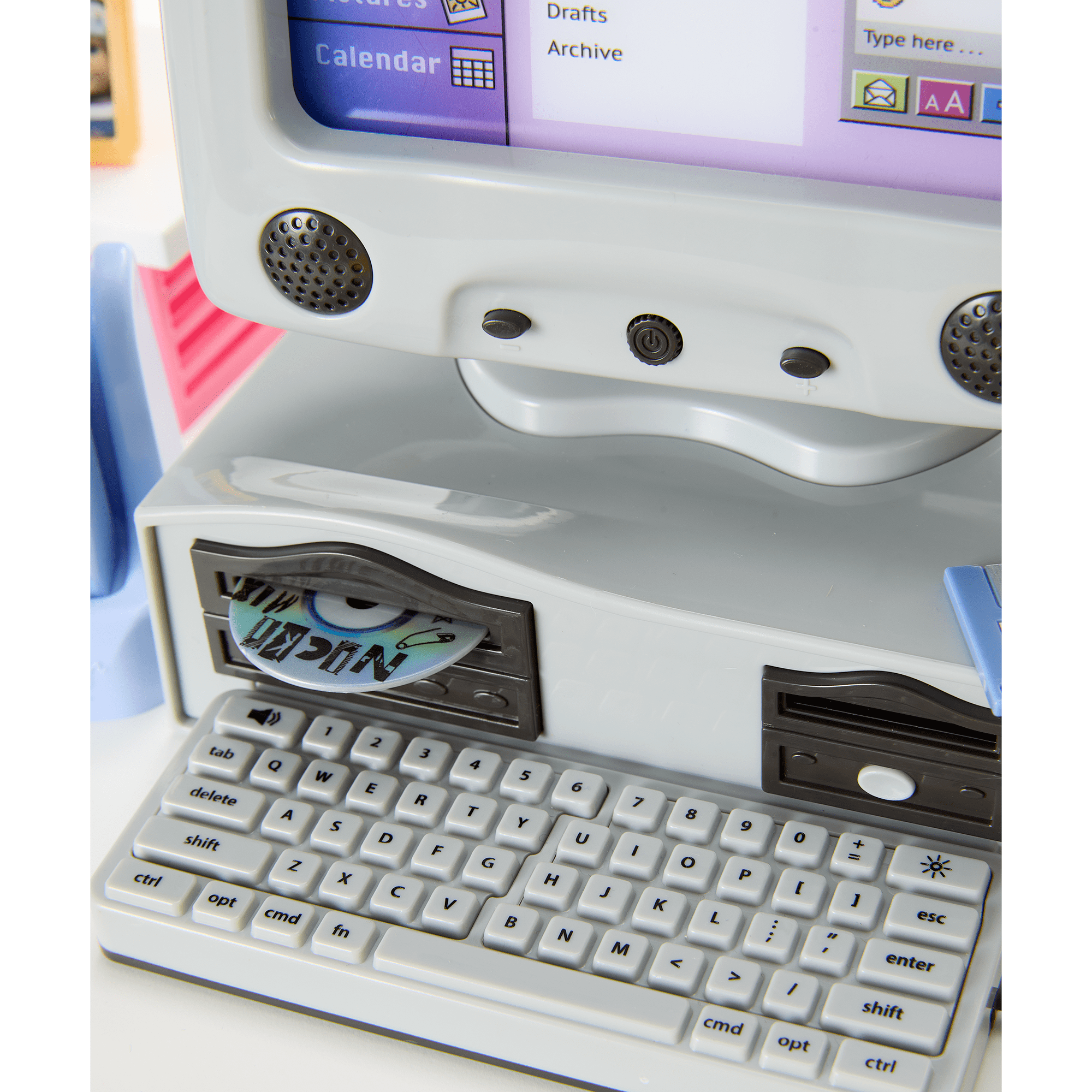 Isabel & Nicki 18 Inch Doll Computer & Desk Set - Perfect for American Girl Dolls & Historical Characters - Ideal for Playtime, Collecting & Display