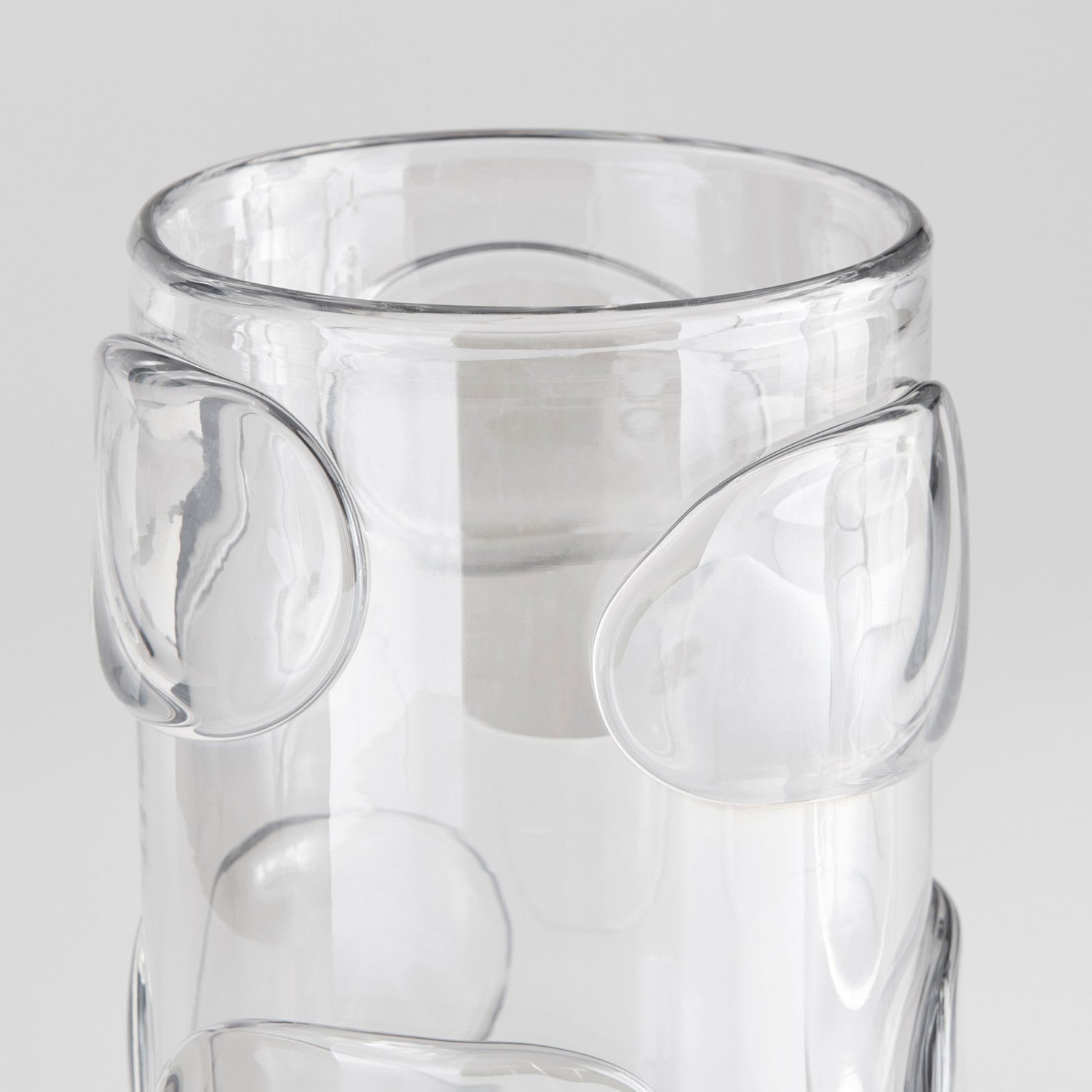 Cyan Design 11486 Aquila Vase - Iridescent Glass Vase for Home Decor, Small Table Centerpiece, Wedding & Party Decoration