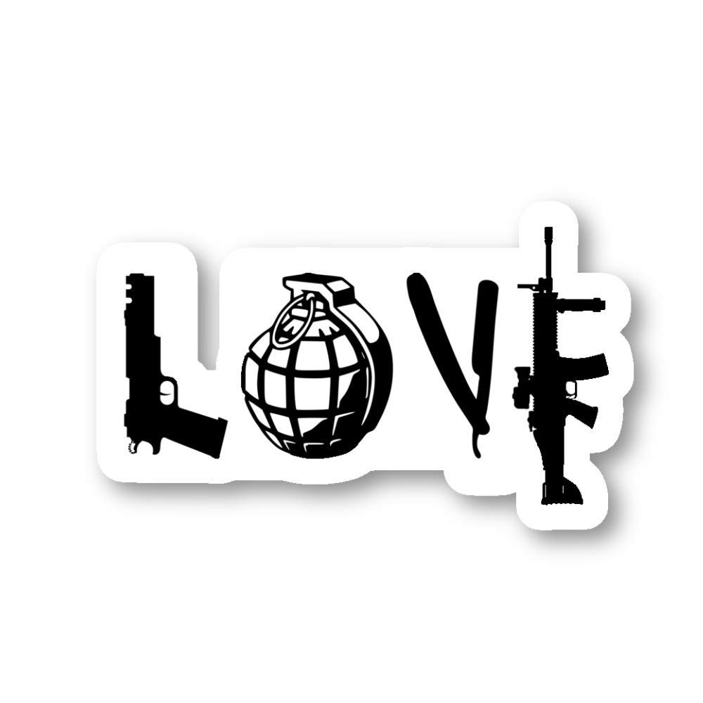 Military Love Tactical Stickers 3-Pack (2.5