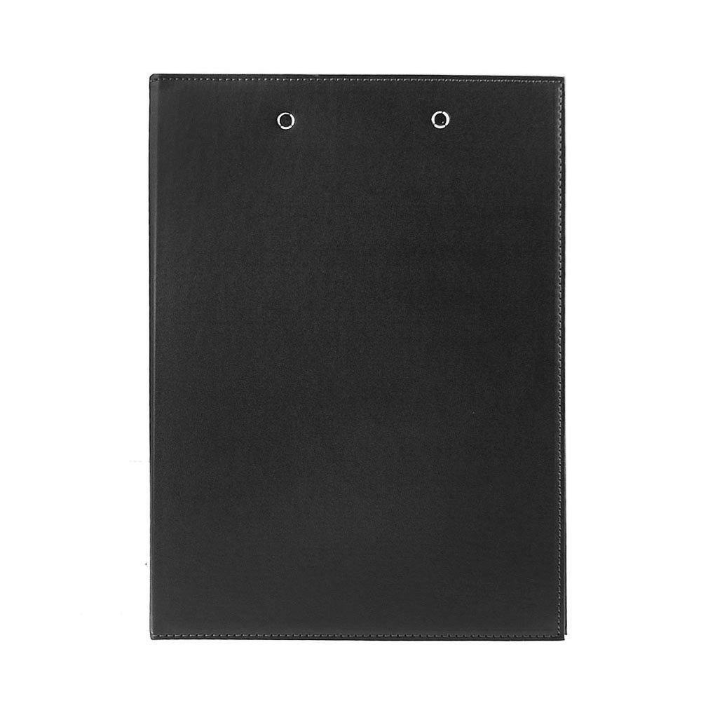 Premium Leather A4 Lever Arch File Cover - Clipboard Document Organizer with Double Paper Clips | Office Stationery for Professionals, Students & Home Use | Perfect for Reports, Contracts, School Projects & Business Meetings