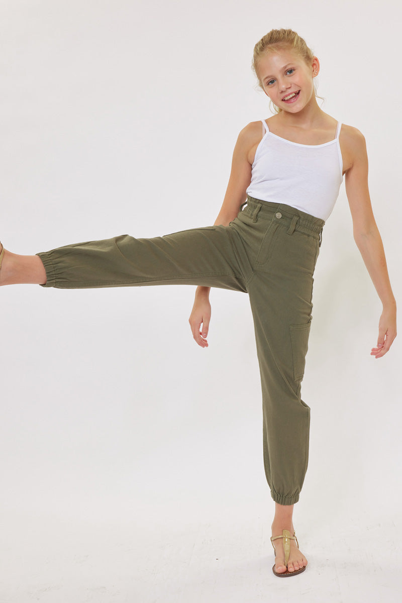 Poppy Mom Jogger Kid Jeans - Comfortable Stretchy Denim Pants for Boys & Girls - Perfect for Playtime, School & Outdoor Activities