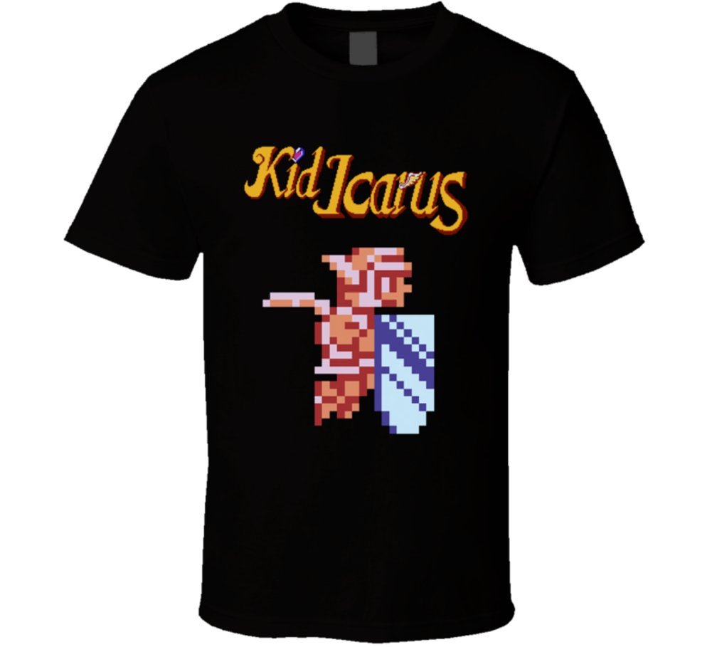 Kid Icarus Final Level Pit NES Retro Gaming T-Shirt - Vintage Nintendo Video Game Tee for Fans & Collectors - Perfect for Cosplay, Gaming Events & Casual Wear