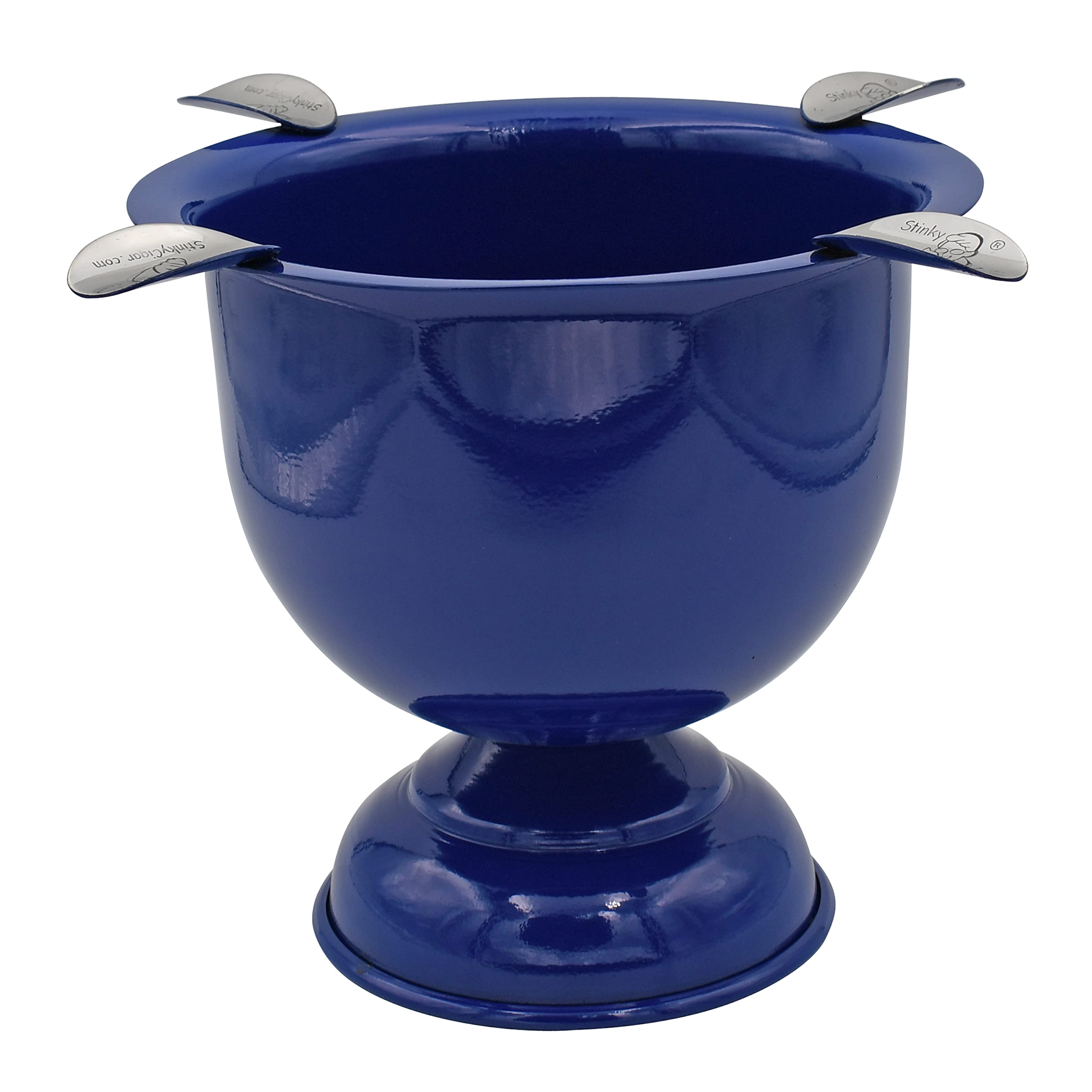 Premium Windproof Cigar Ashtray with 4 Stirrups – 4.25