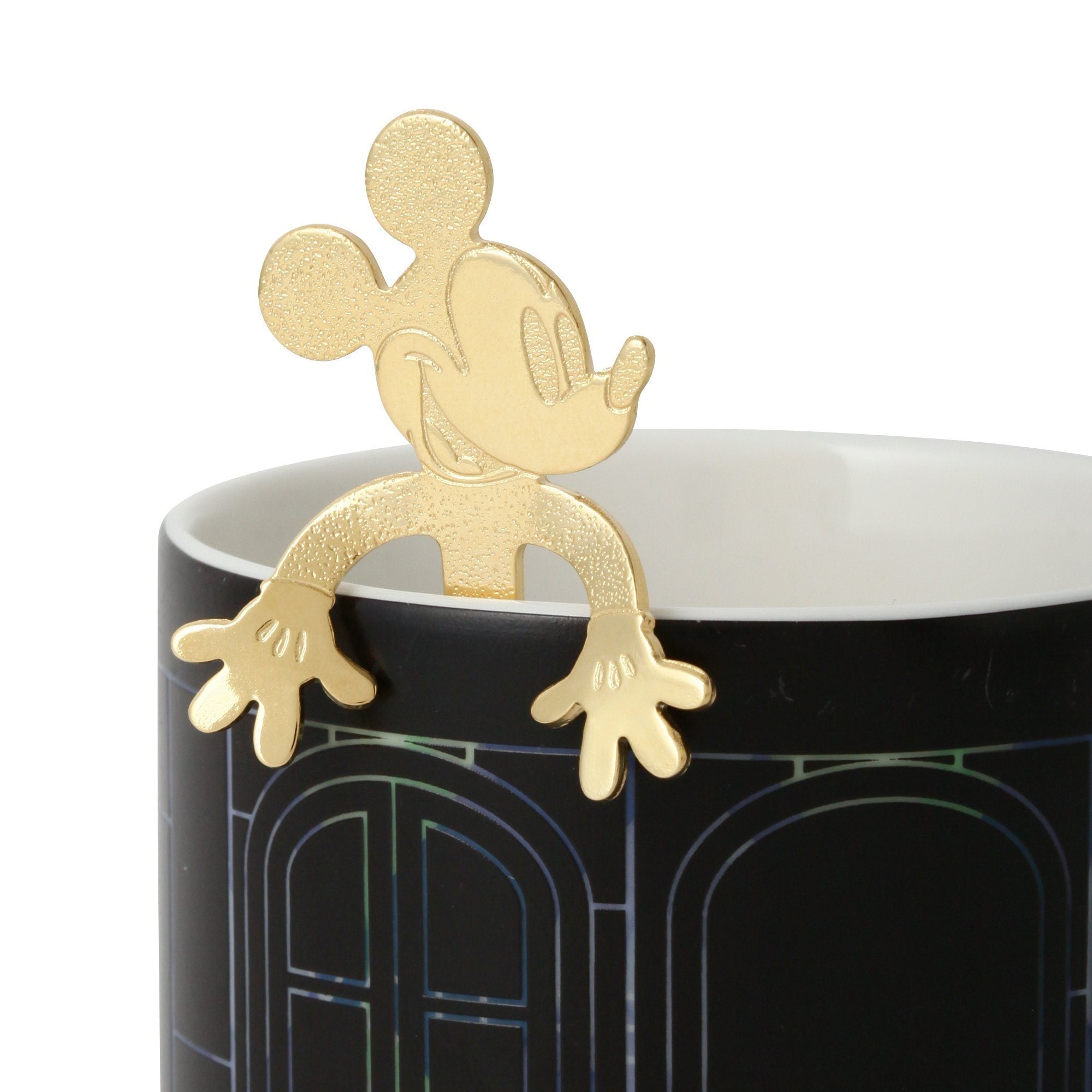 Disney Mickey Mouse Gold Coffee Spoon - Cute & Durable for Coffee, Tea, Desserts - Perfect for Disney Fans & Home Use